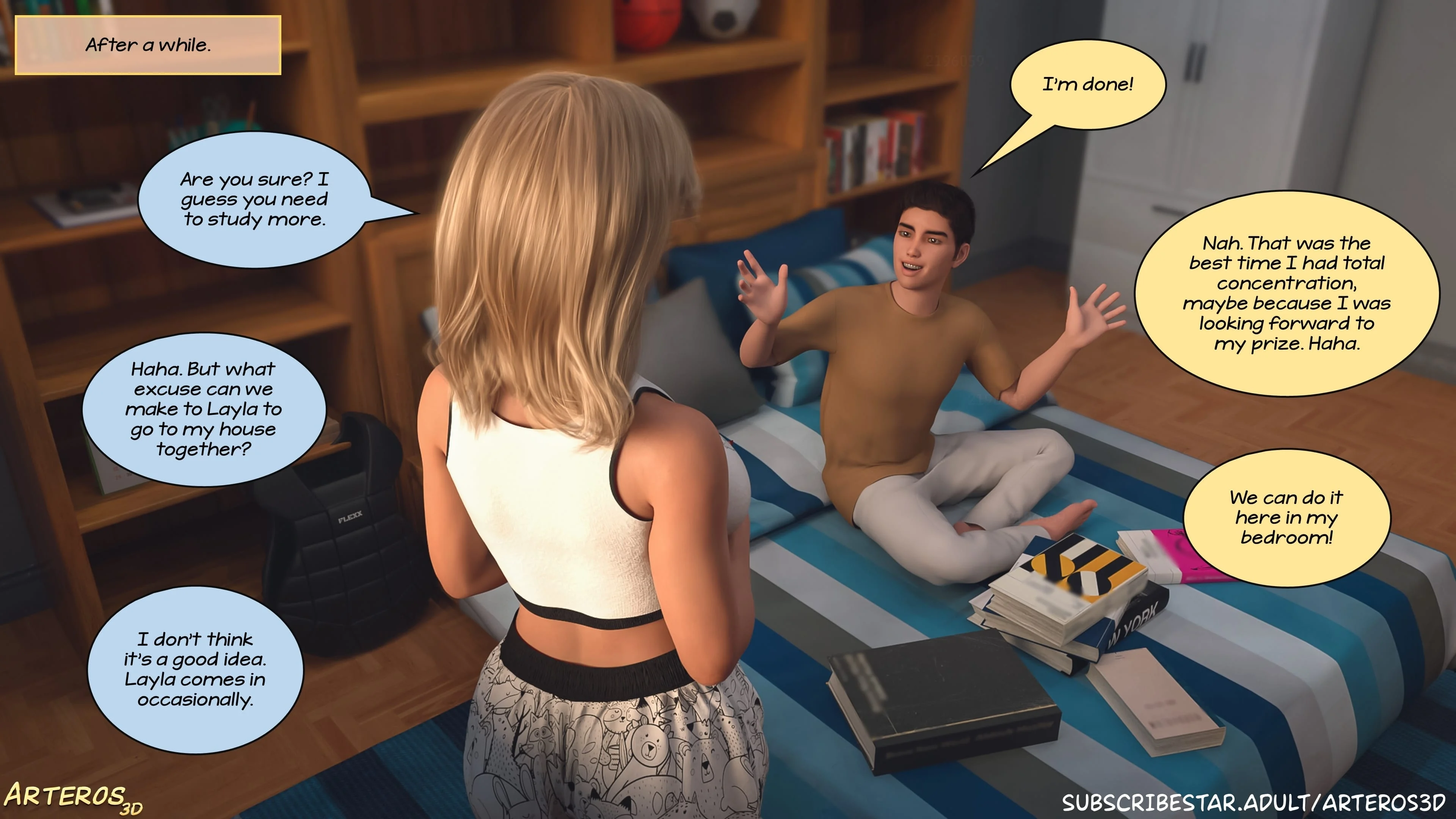 New Passion In Town [Arteros3D] Chapter 1 - Page 120