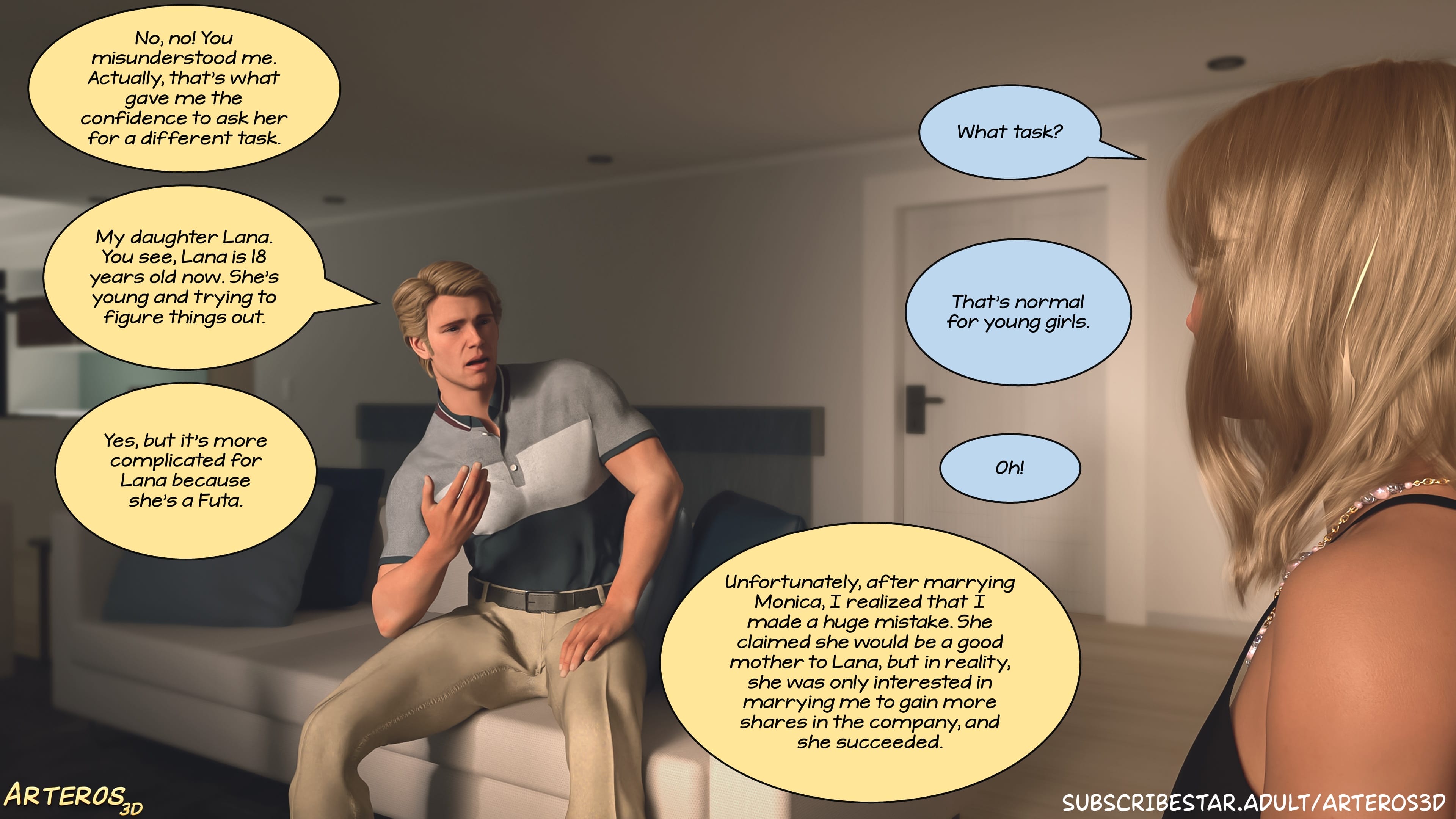 New Passion In Town [Arteros3D] Chapter 2 - Page 13