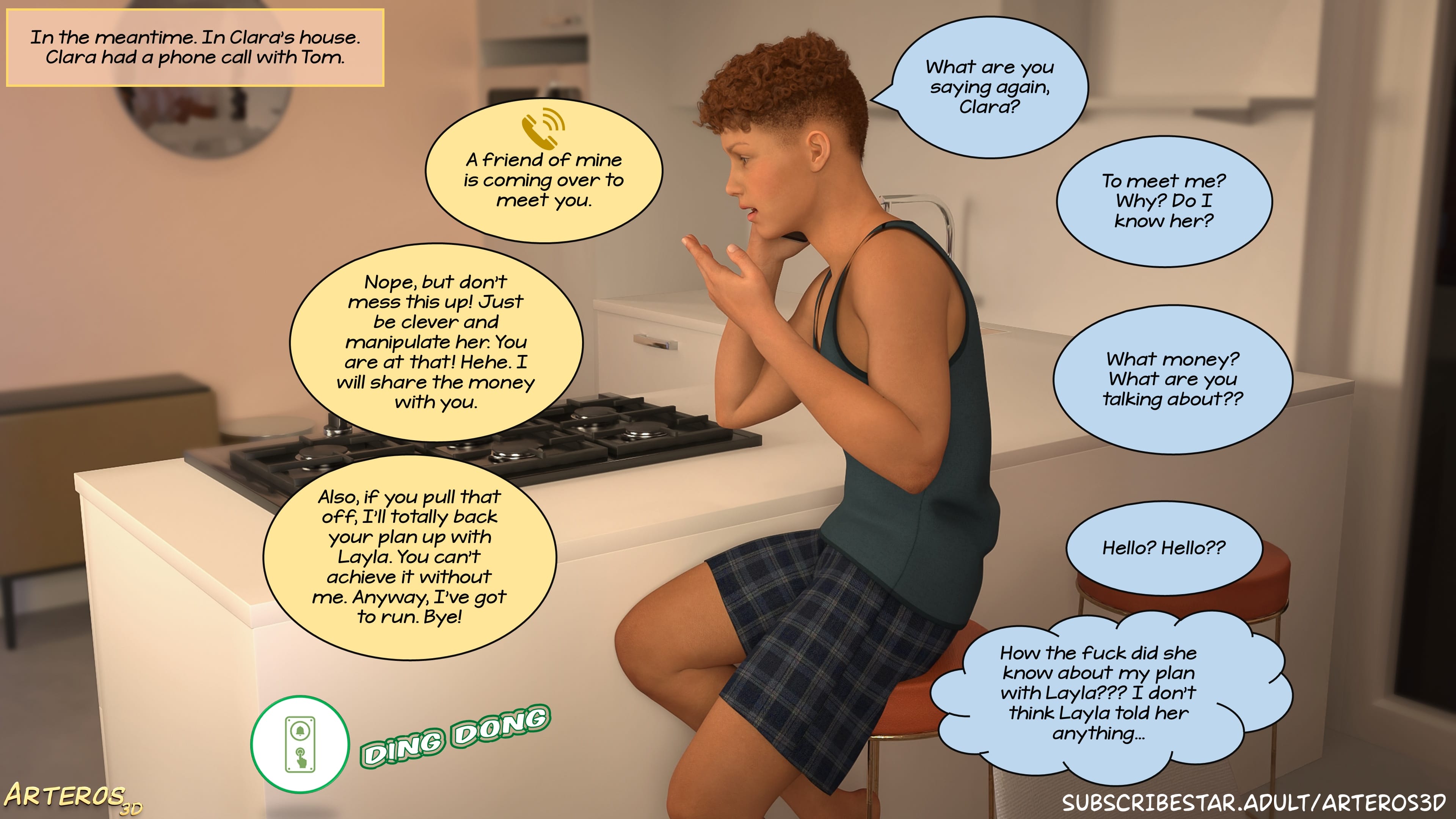 New Passion In Town [Arteros3D] Chapter 3 - Page 222