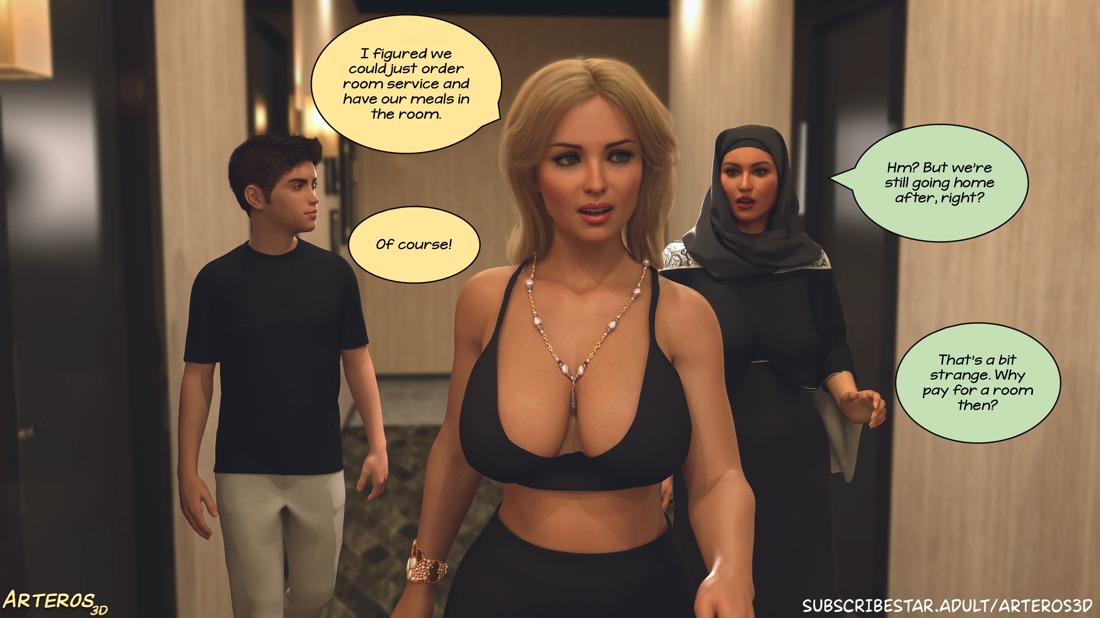 New Passion In Town [Arteros3D] Chapter 3 - Page 264