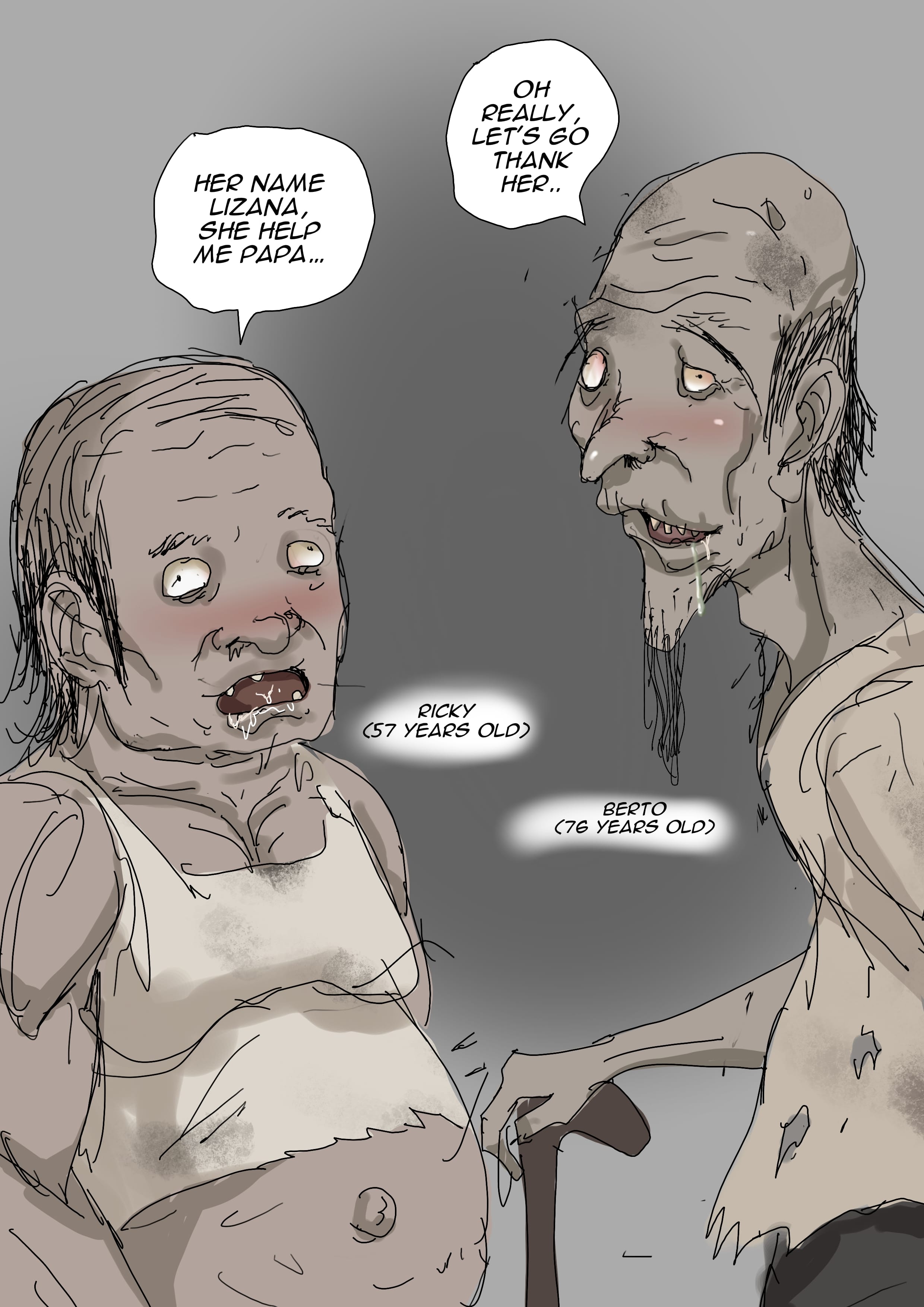 Sinful Lust [ZettoNSFW] 7 . Sinful Lust - Lizana And The Homeless - Chapter 1 - Page 10