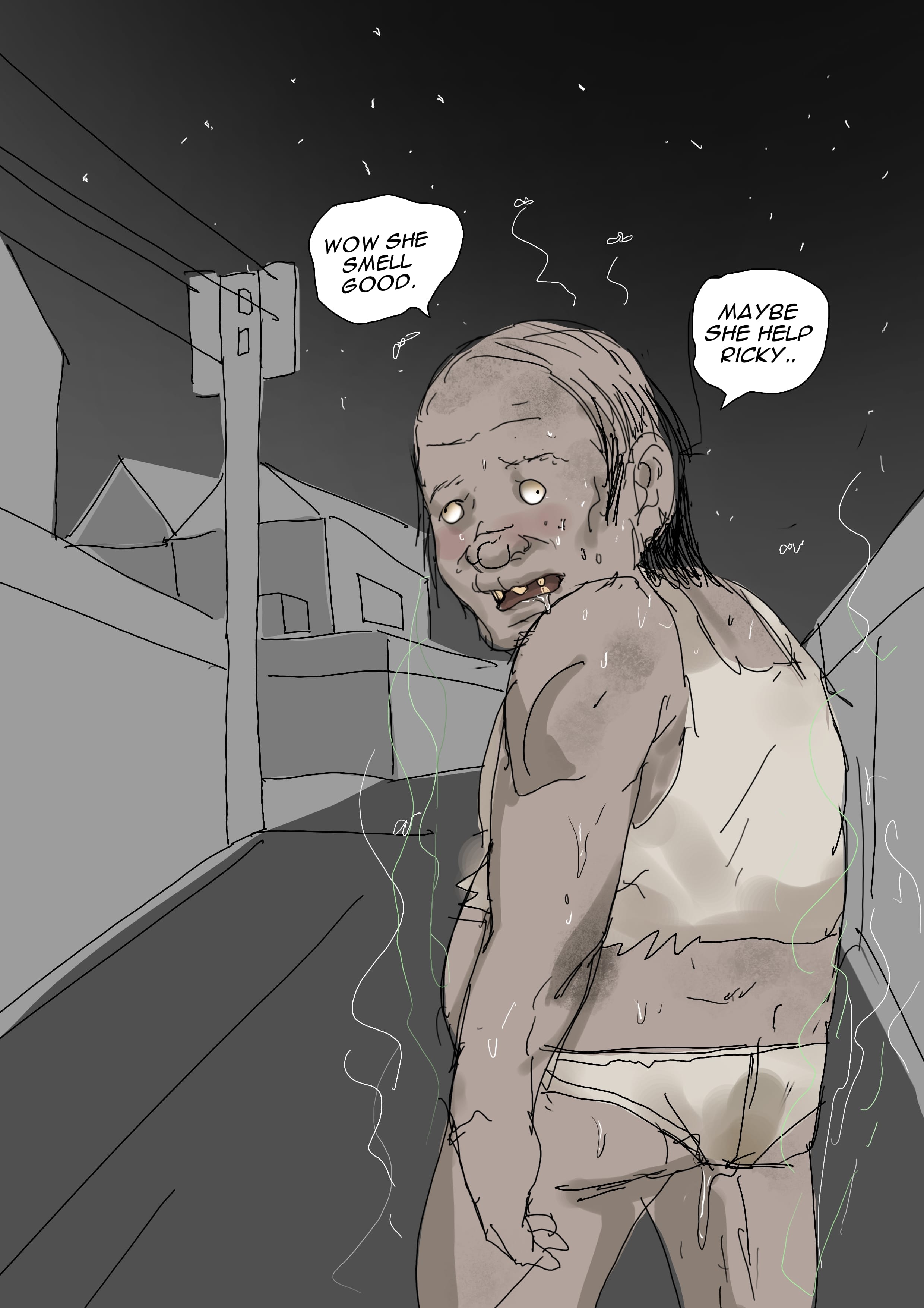 Sinful Lust [ZettoNSFW] 7 . Sinful Lust - Lizana And The Homeless - Chapter 1 - Page 4