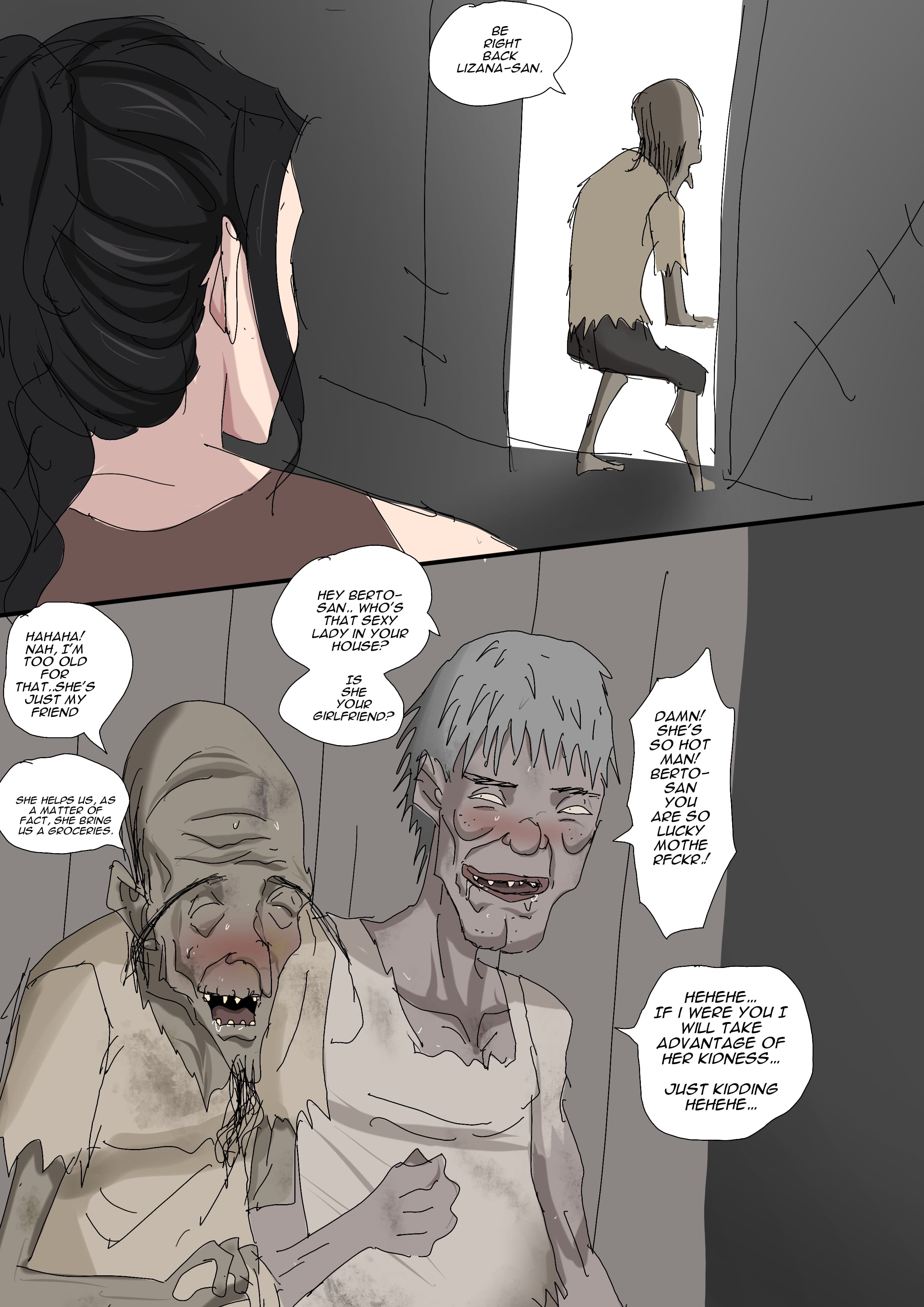 Sinful Lust [ZettoNSFW] 7 . Sinful Lust - Lizana And The Homeless - Chapter 1 - Page 51