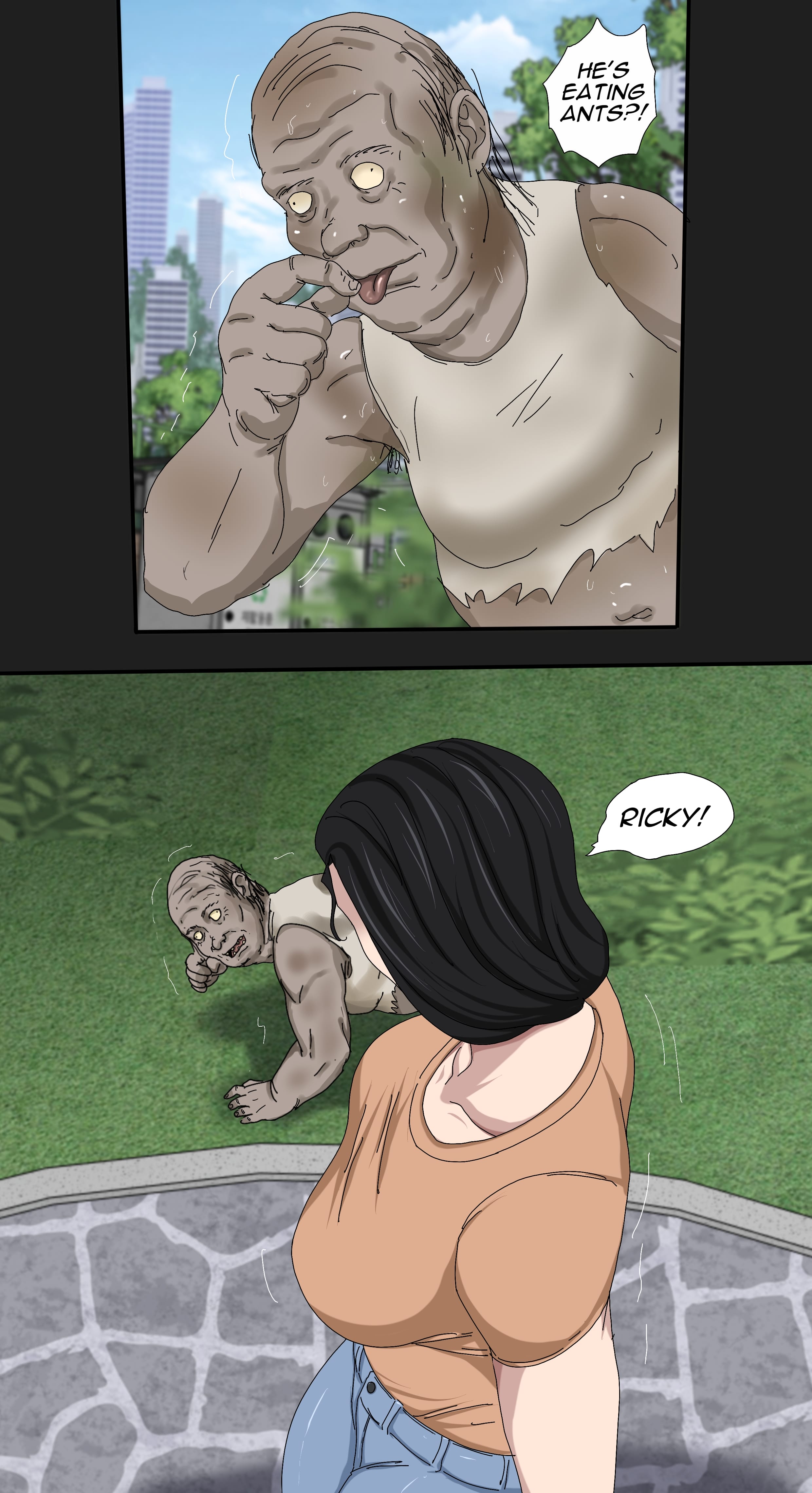 Sinful Lust [ZettoNSFW] 7.4 . Sinful Lust - Lizana And The Homeless - Chapter 4 - Page 47