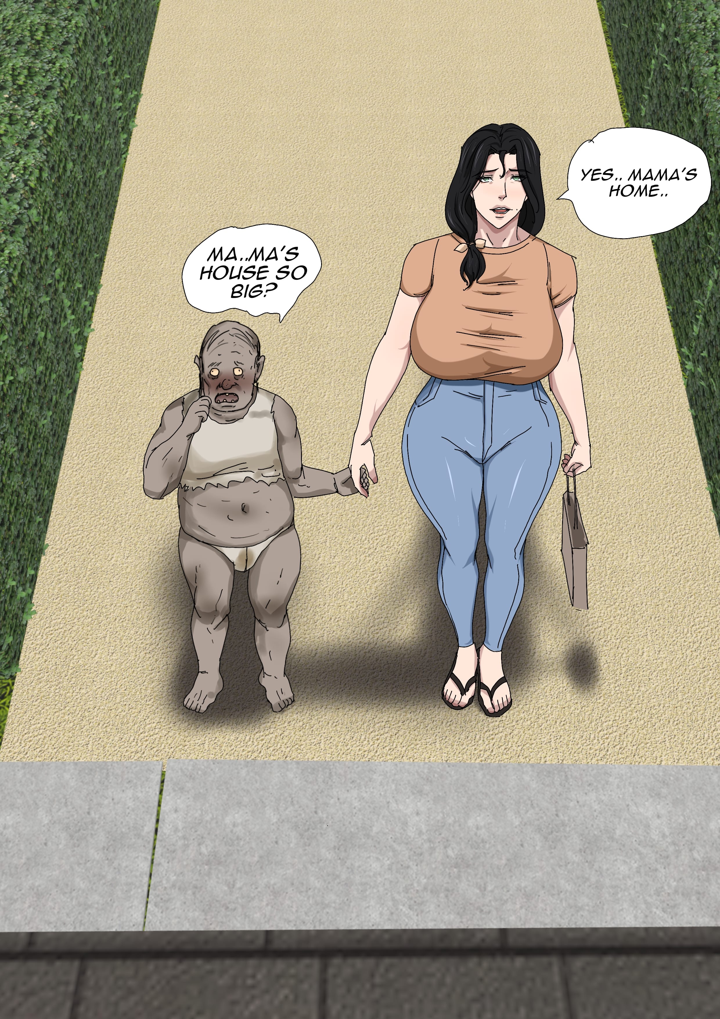 Sinful Lust [ZettoNSFW] 7.4 . Sinful Lust - Lizana And The Homeless - Chapter 4 - Page 53