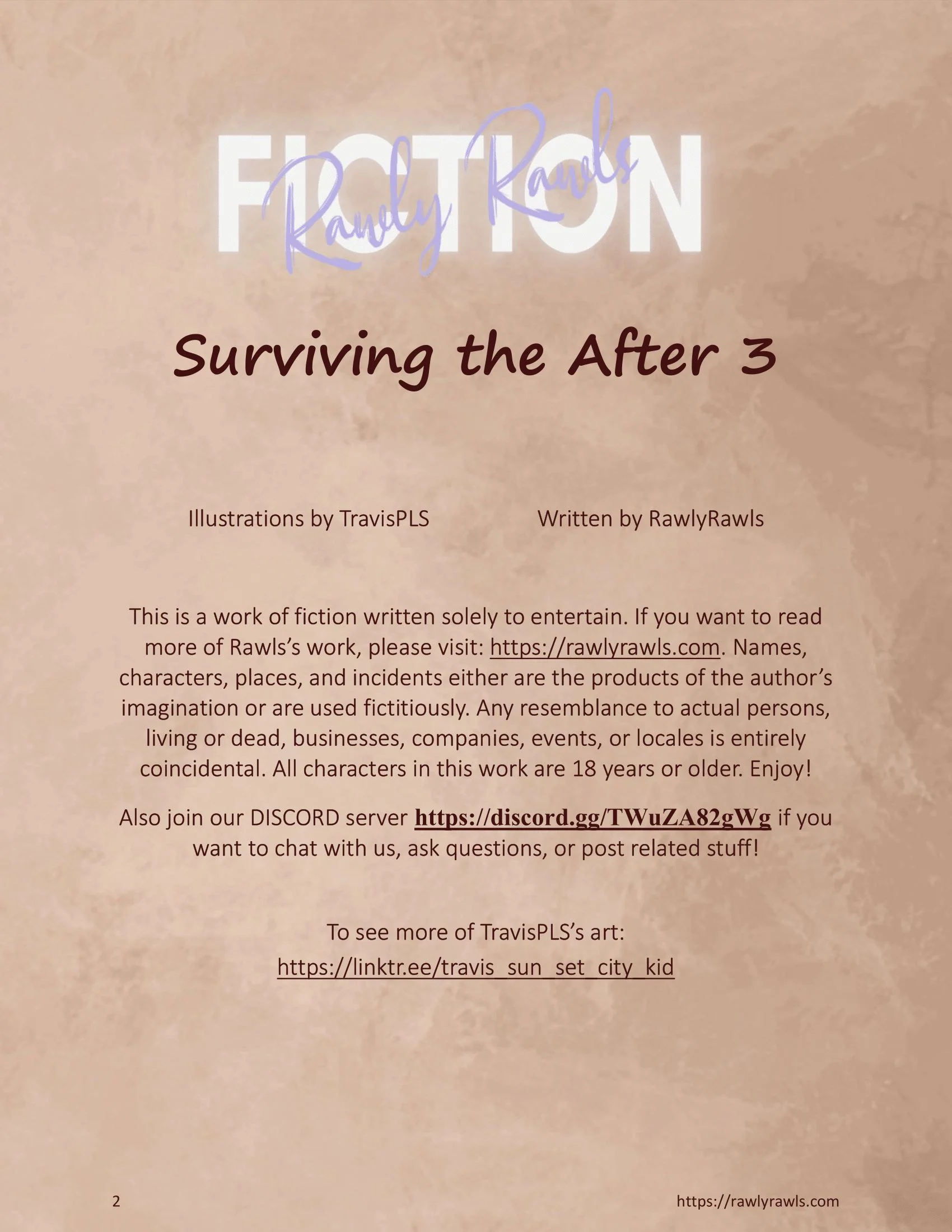 Surviving the After [TravisPLS , RawlyRawls] Chapter 3 - Page 2