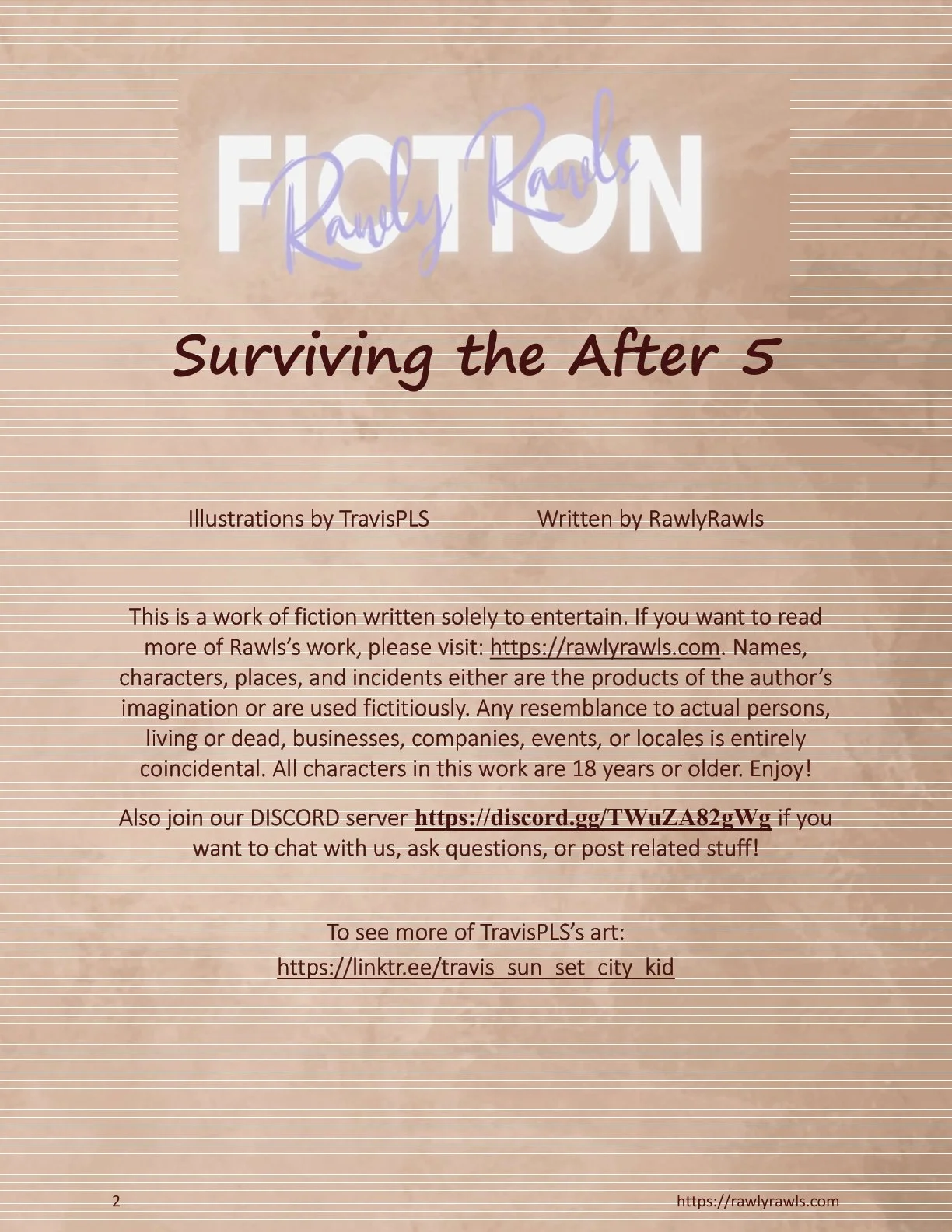 Surviving the After [TravisPLS , RawlyRawls] Chapter 5 - Page 2