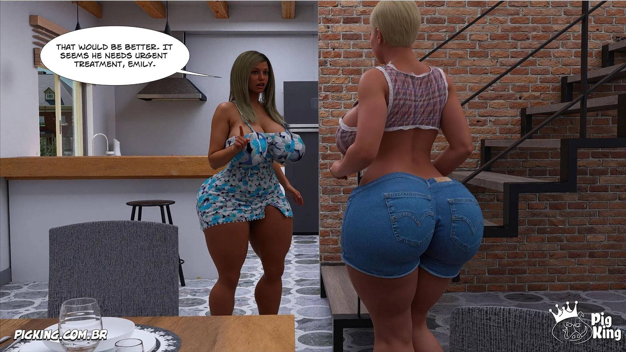 Caroline [CrazyDad3D] Chapter 18 - Page 3