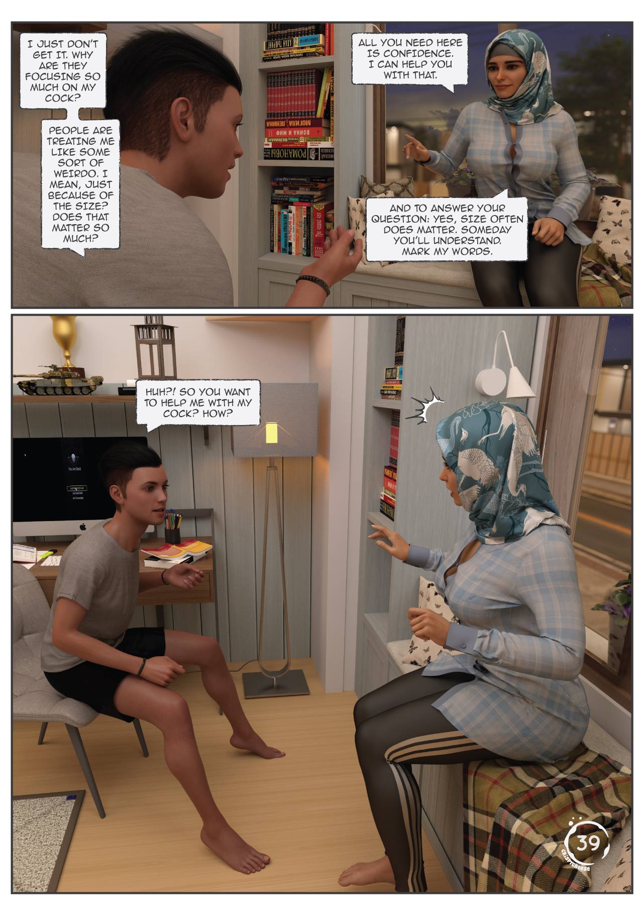 Between Affection and Intimacy [Crispy Cheese] Chapter 1 - Page 40