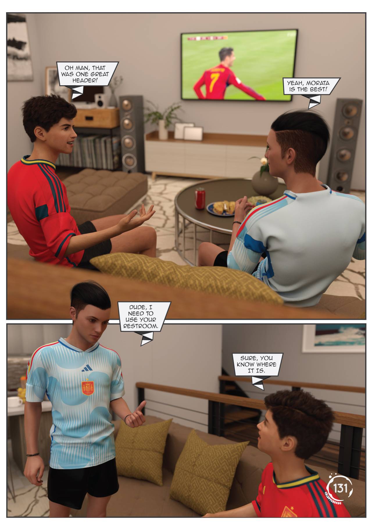 Between Affection and Intimacy [Crispy Cheese] Chapter 2 - Page 35
