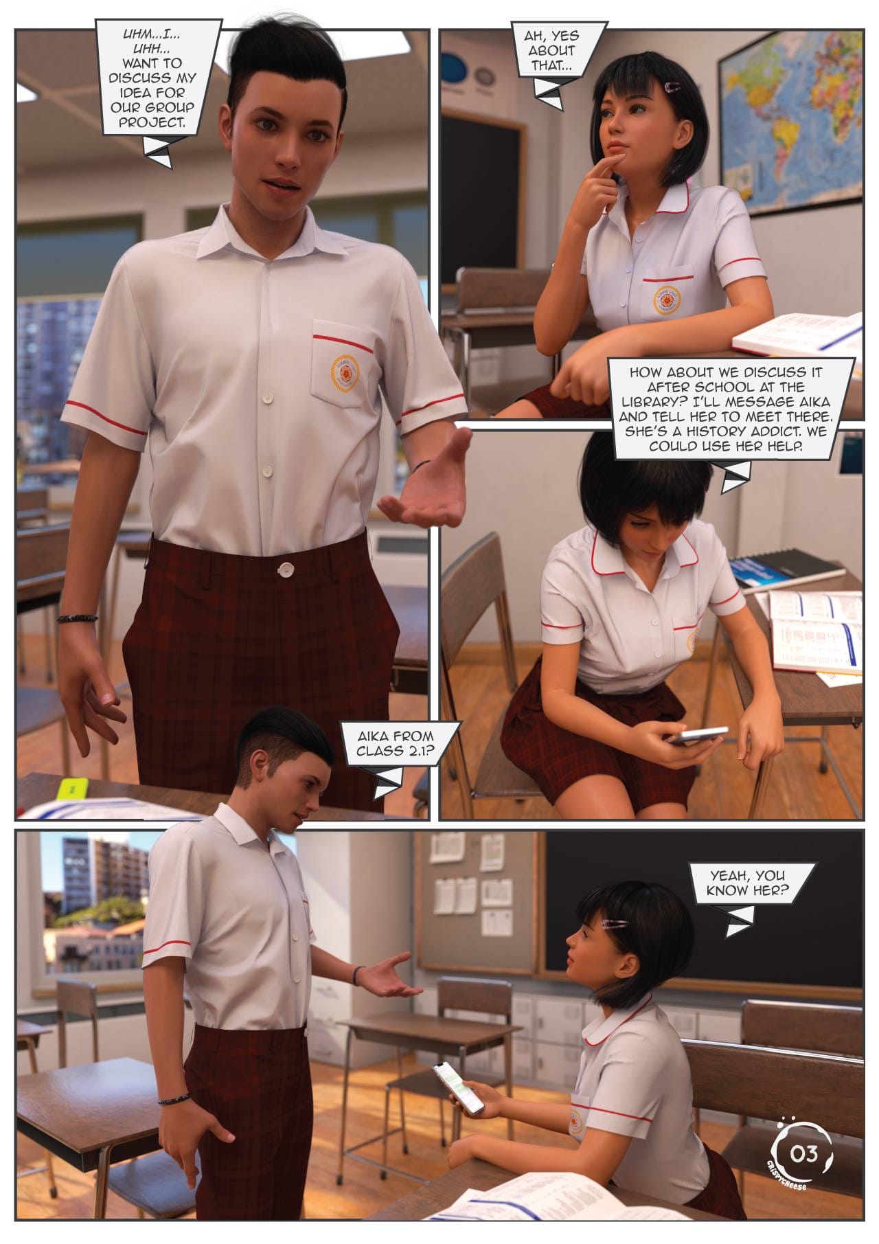 Between Affection and Intimacy [Crispy Cheese] Chapter 3 - Page 4