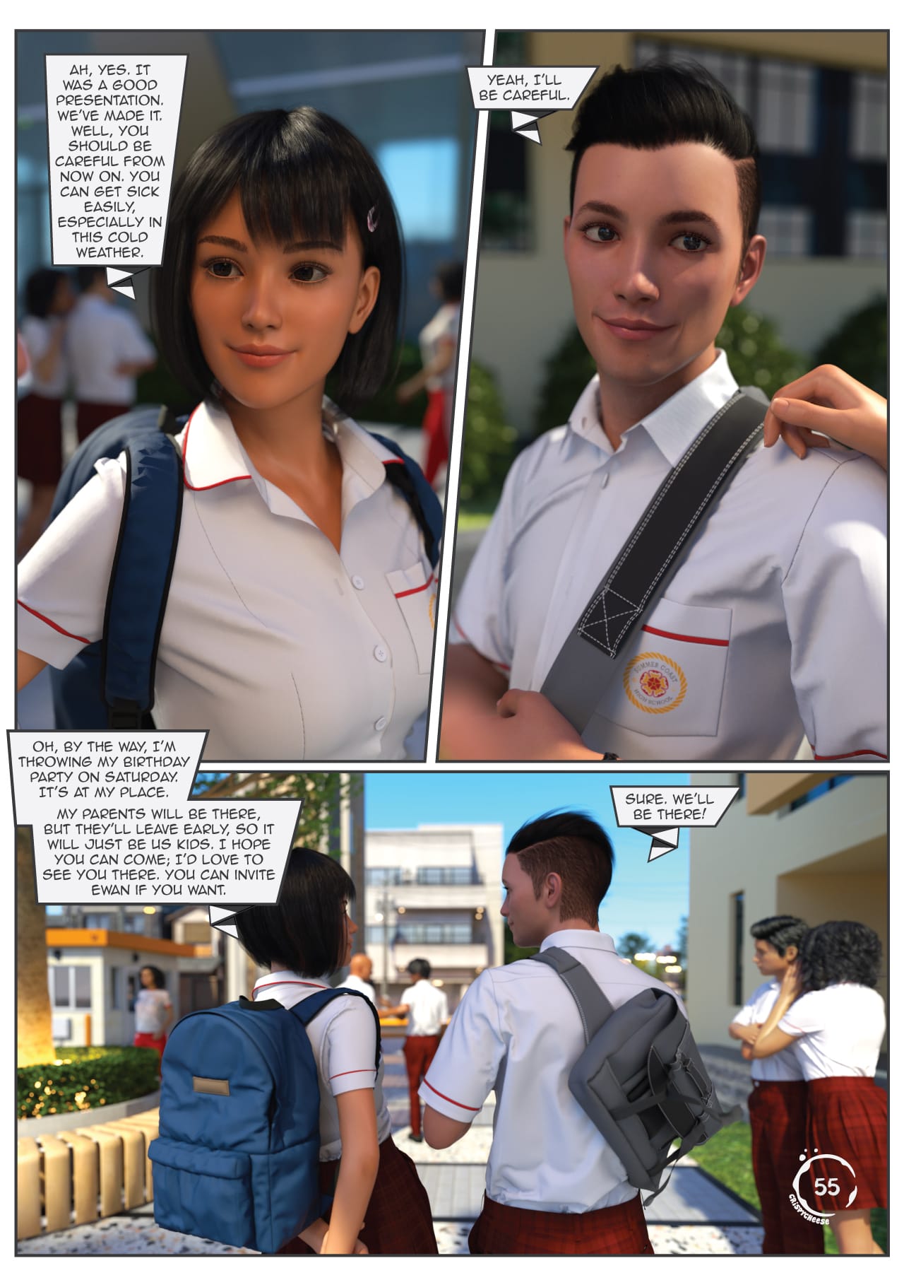 Between Affection and Intimacy [Crispy Cheese] Chapter 3 - Page 74