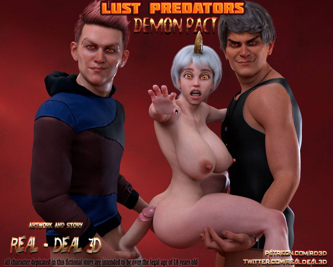 Lust Predators [Real-Deal 3D] Demon Pact - Page 1