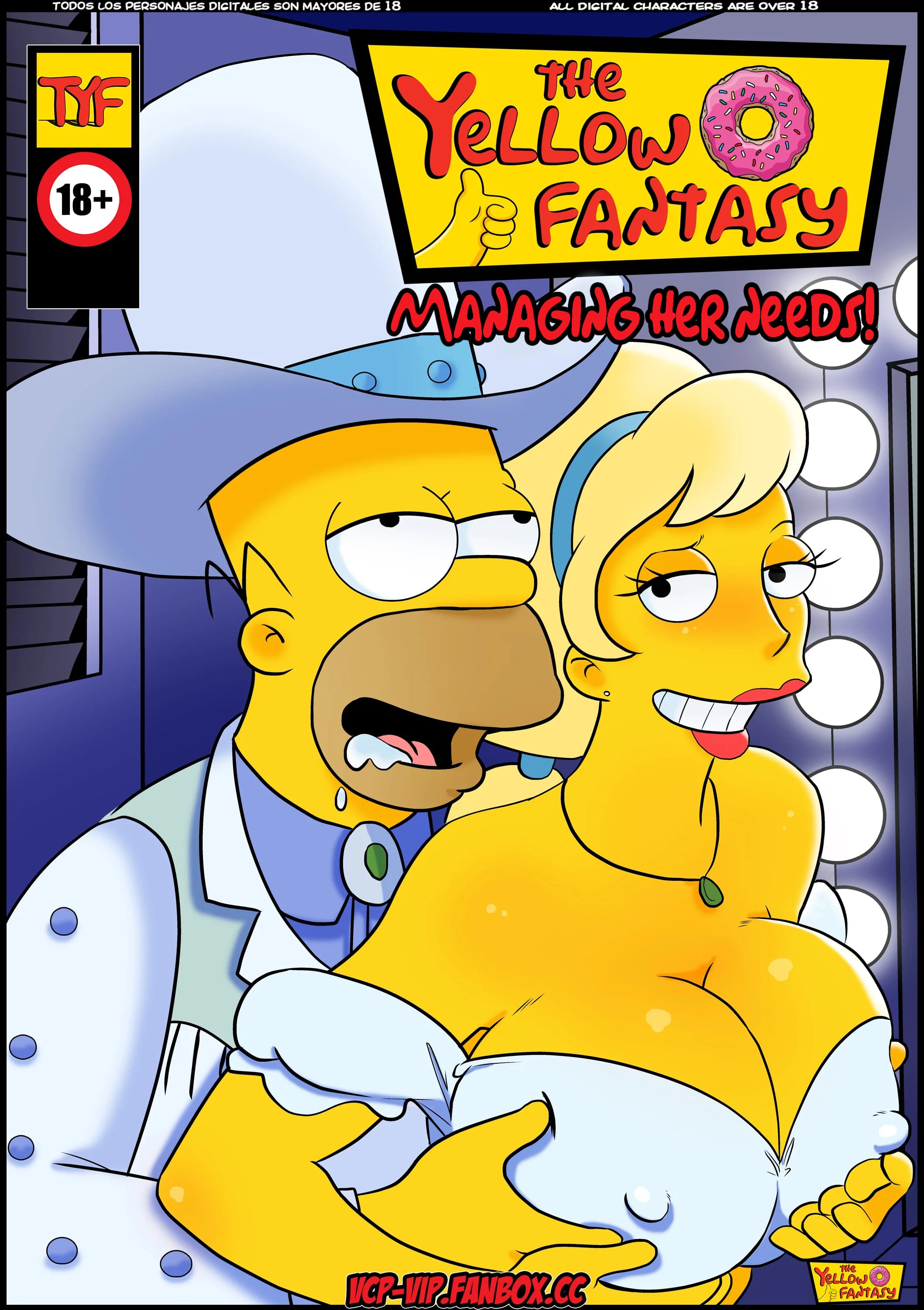The Pastime (The Simpsons) [The Yellow Fantasy , Croc] Managing Her Needs - Chapter 11 - Page 1