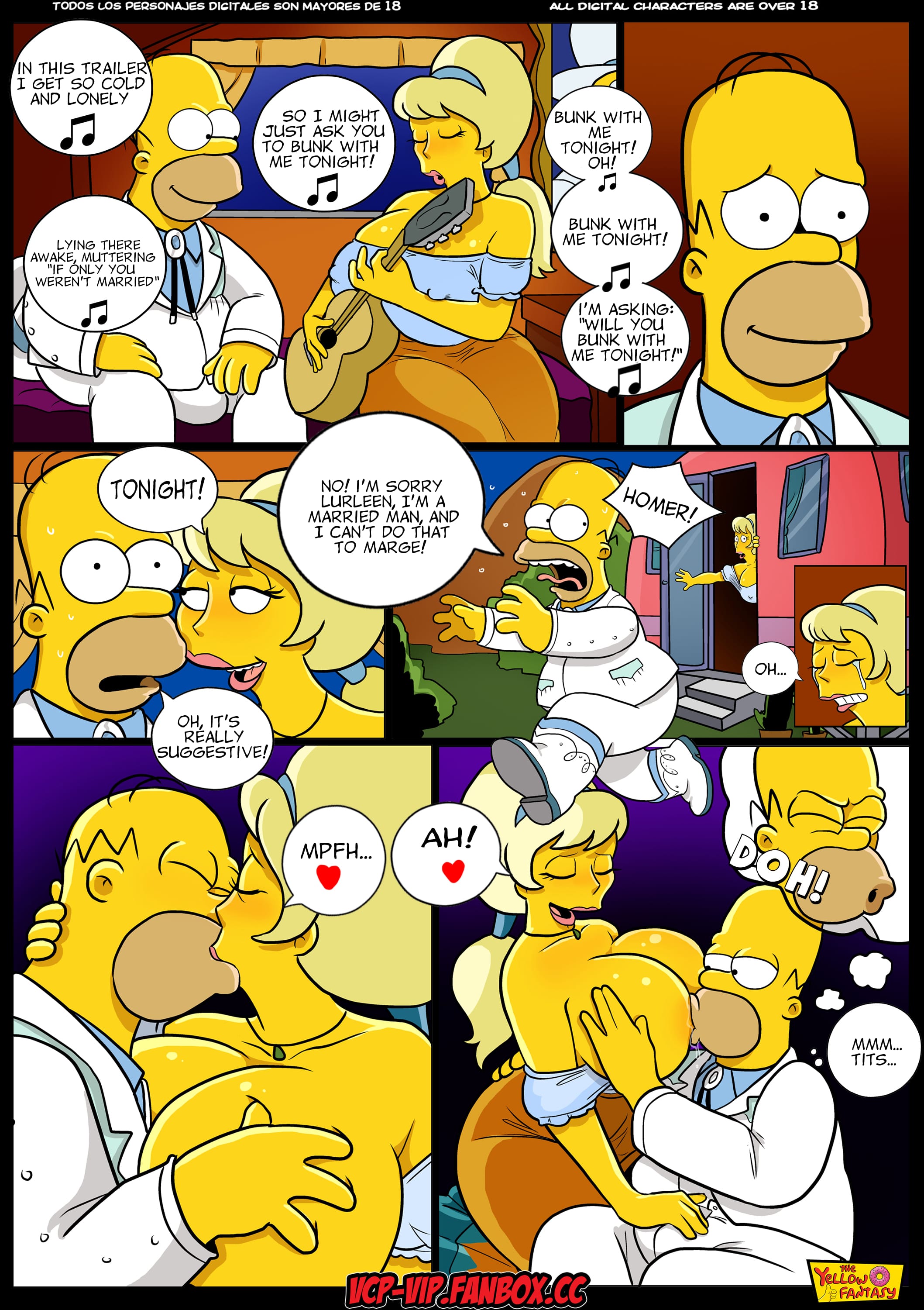 The Pastime (The Simpsons) [The Yellow Fantasy , Croc] Managing Her Needs - Chapter 11 - Page 4