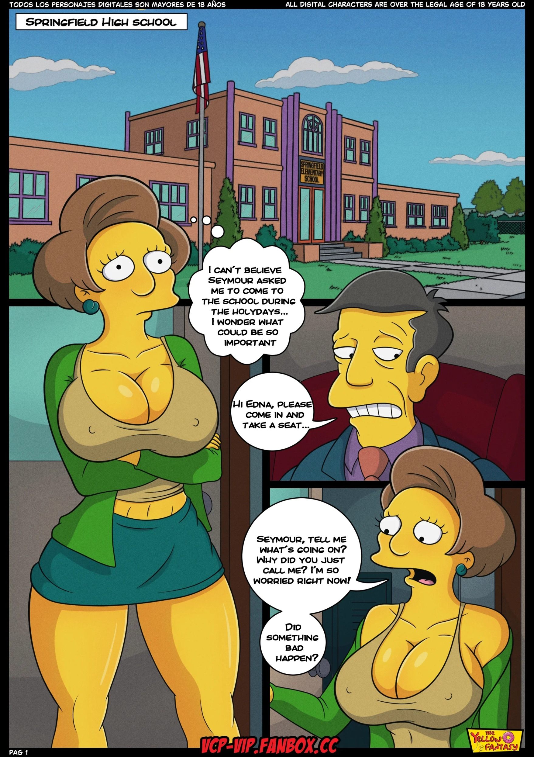 The Pastime (The Simpsons) [The Yellow Fantasy , Croc] The Exam - Chapter 15 - Page 2