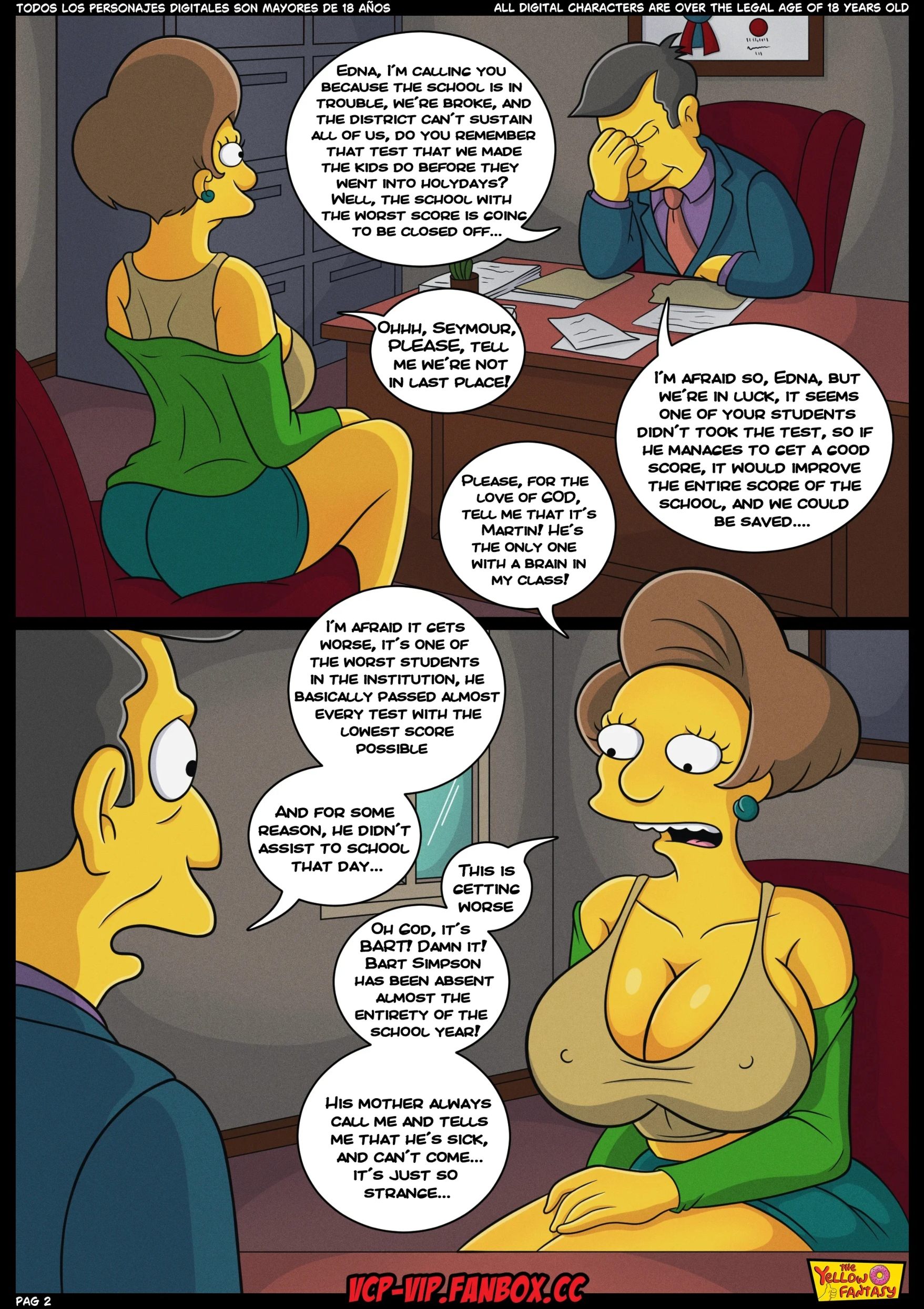 The Pastime (The Simpsons) [The Yellow Fantasy , Croc] The Exam - Chapter 15 - Page 3