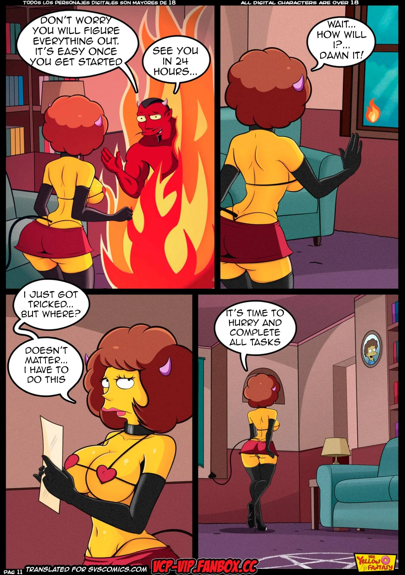 The Pastime (The Simpsons) [The Yellow Fantasy , Croc] The List - Chapter 16 - Page 12