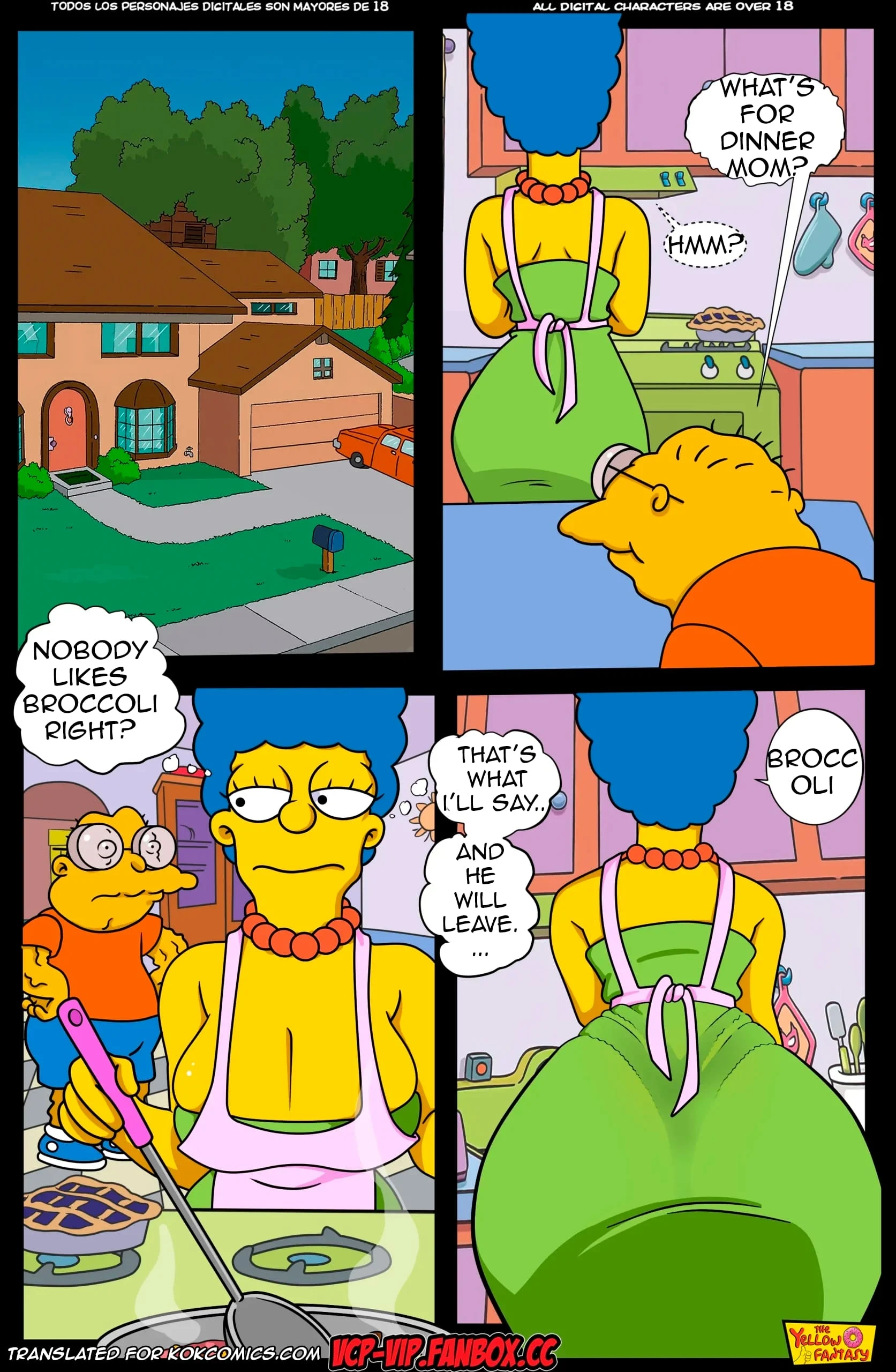 The Pastime (The Simpsons) [The Yellow Fantasy , Croc] Hans Moleman Show - Chapter 18 - Page 2