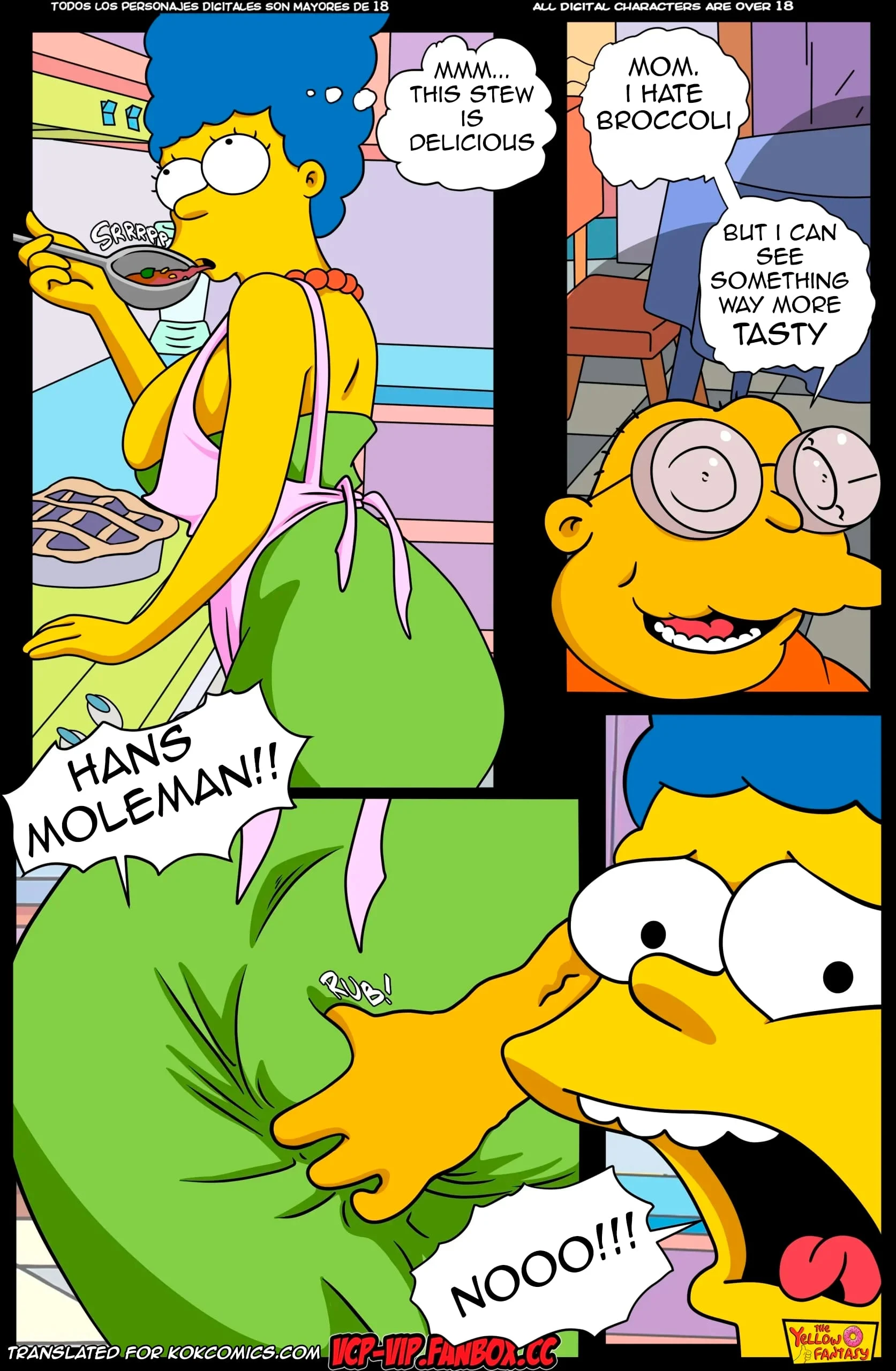 The Pastime (The Simpsons) [The Yellow Fantasy , Croc] Hans Moleman Show - Chapter 18 - Page 3