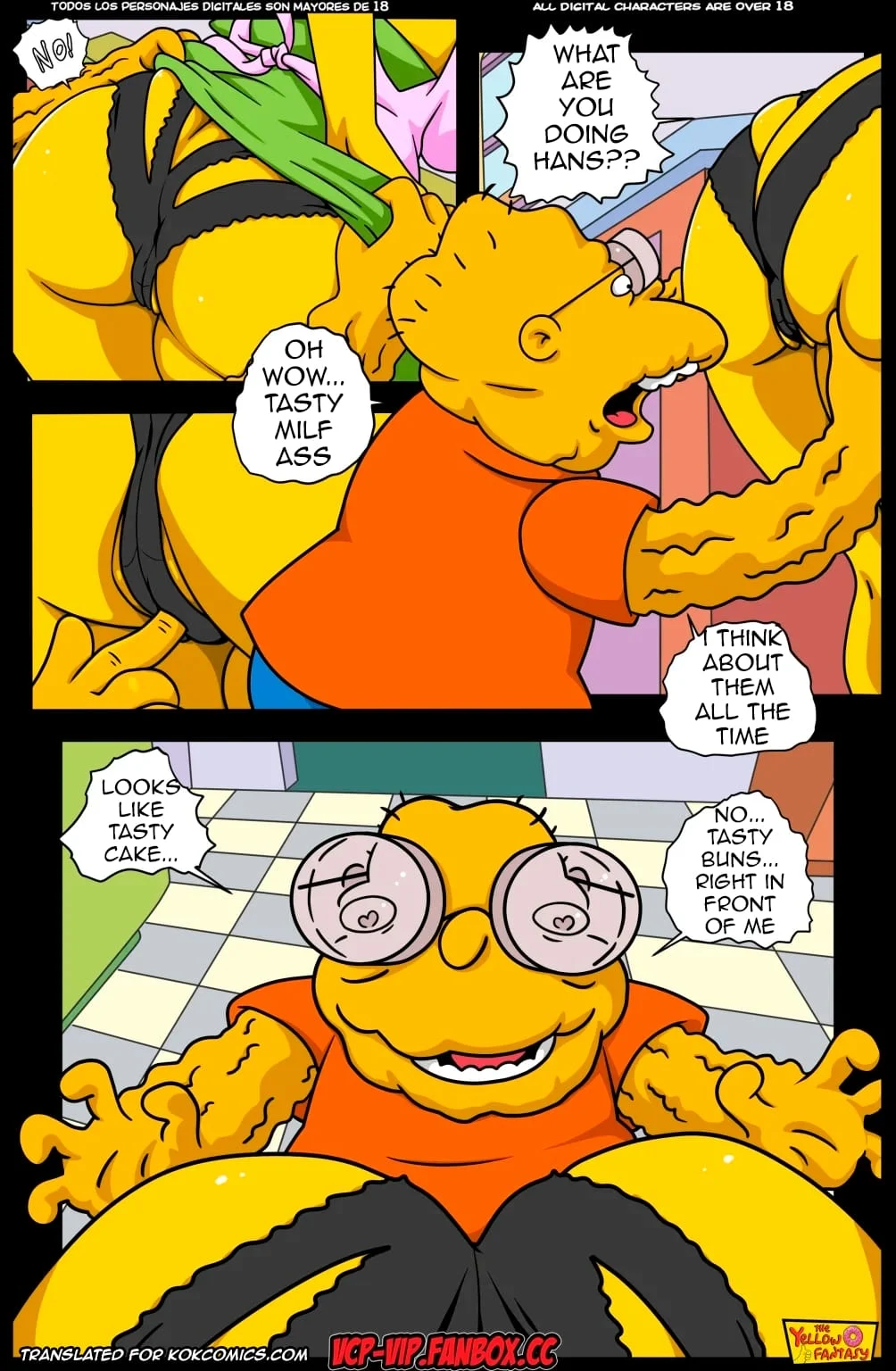 The Pastime (The Simpsons) [The Yellow Fantasy , Croc] Hans Moleman Show - Chapter 18 - Page 4
