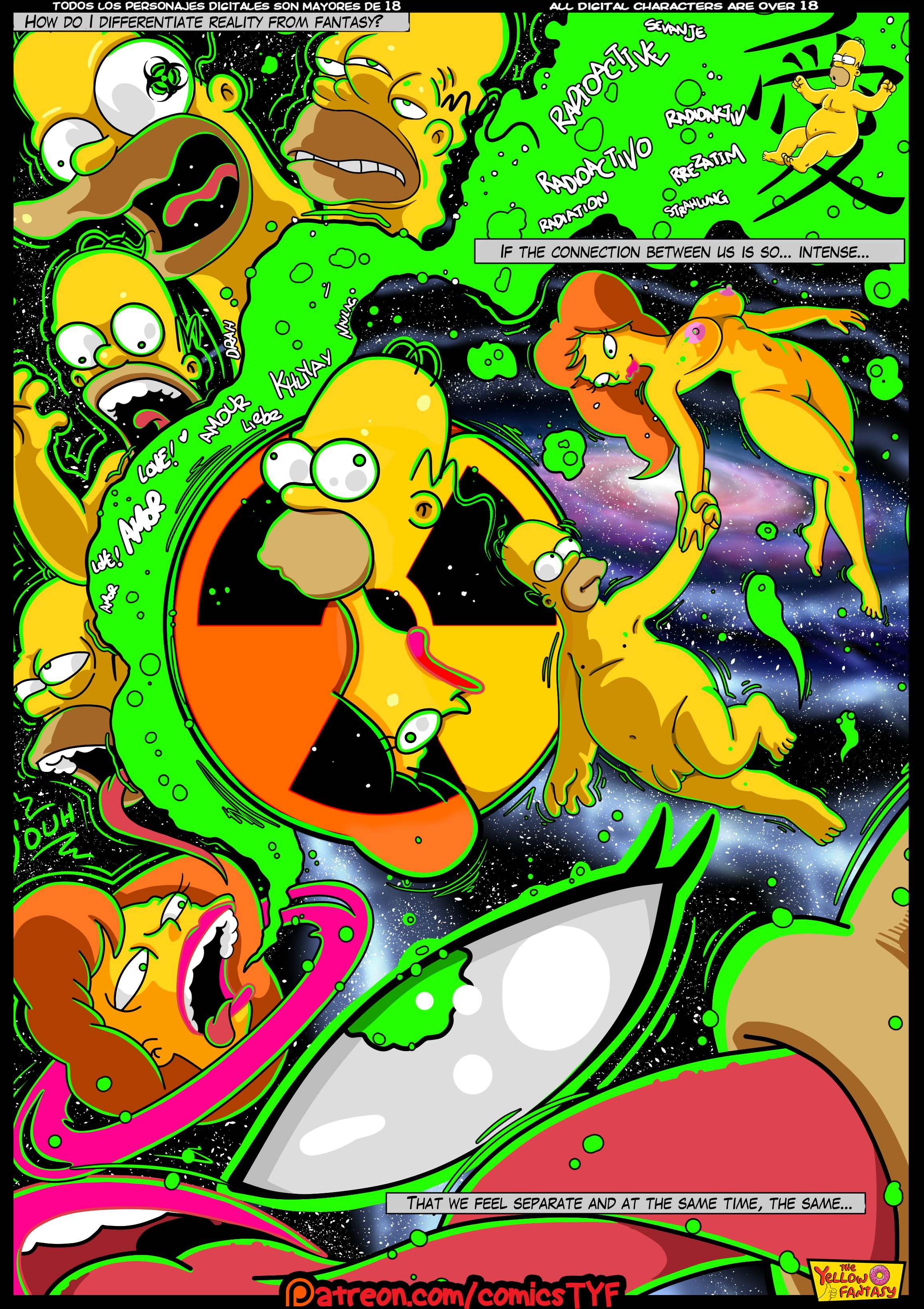 The Pastime (The Simpsons) [The Yellow Fantasy , Croc] Radioactive Love - Chapter 2 - Page 22