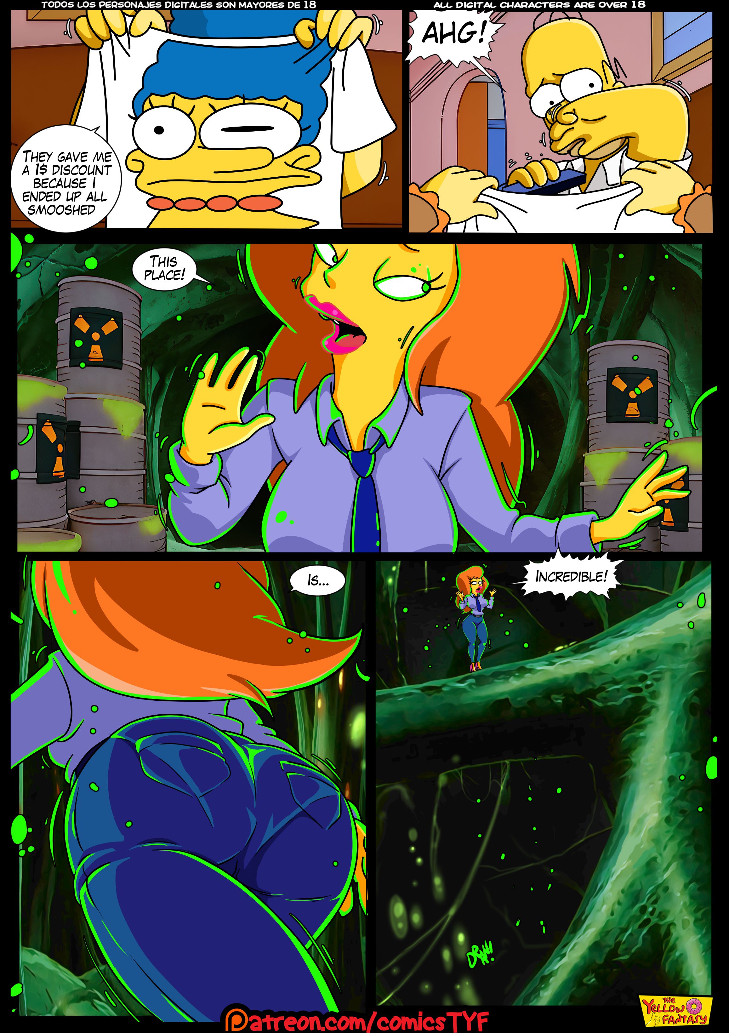 The Pastime (The Simpsons) [The Yellow Fantasy , Croc] Radioactive Love - Chapter 2 - Page 25