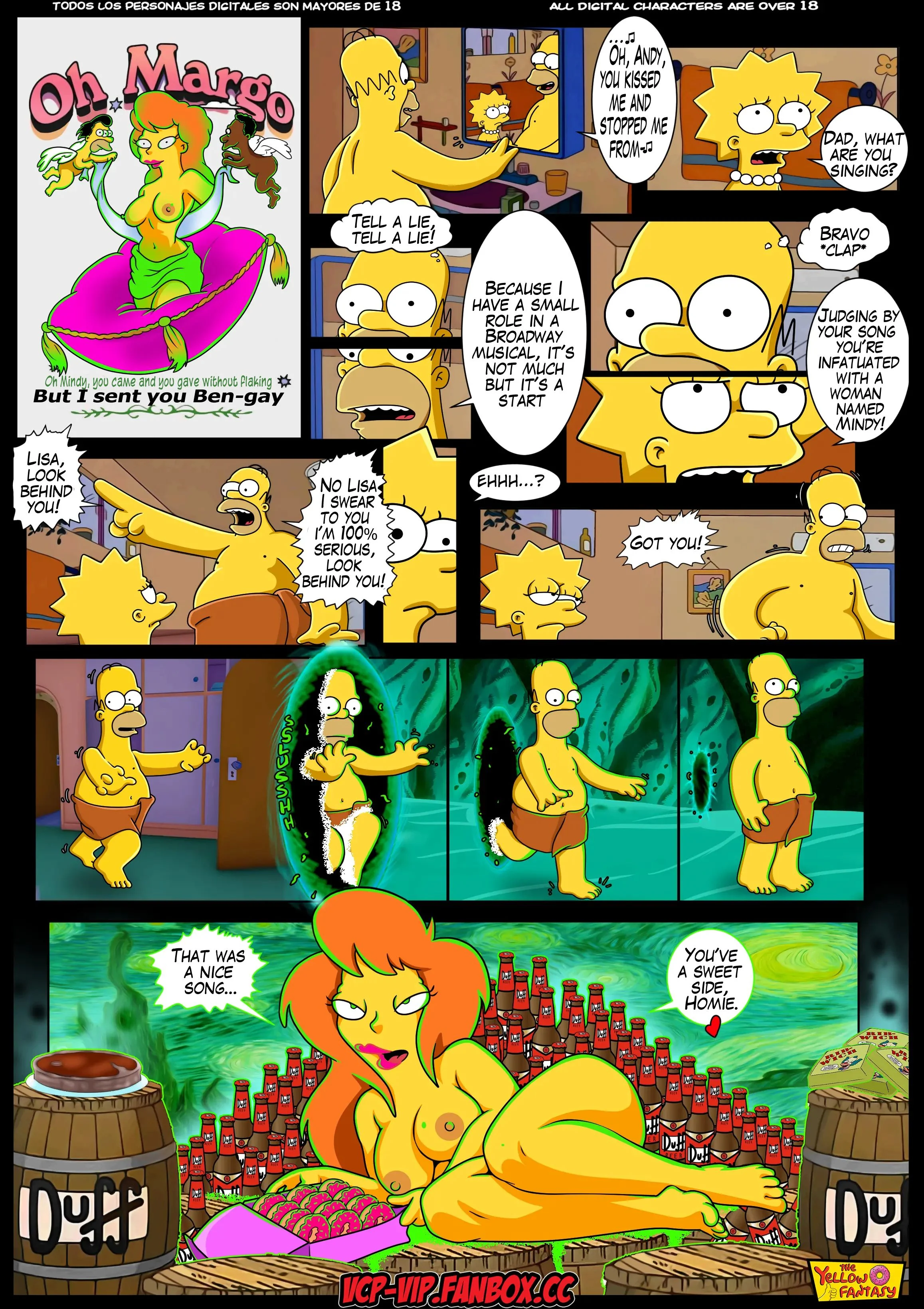 The Pastime (The Simpsons) [The Yellow Fantasy , Croc] Radioactive Love - Chapter 2 - Page 32