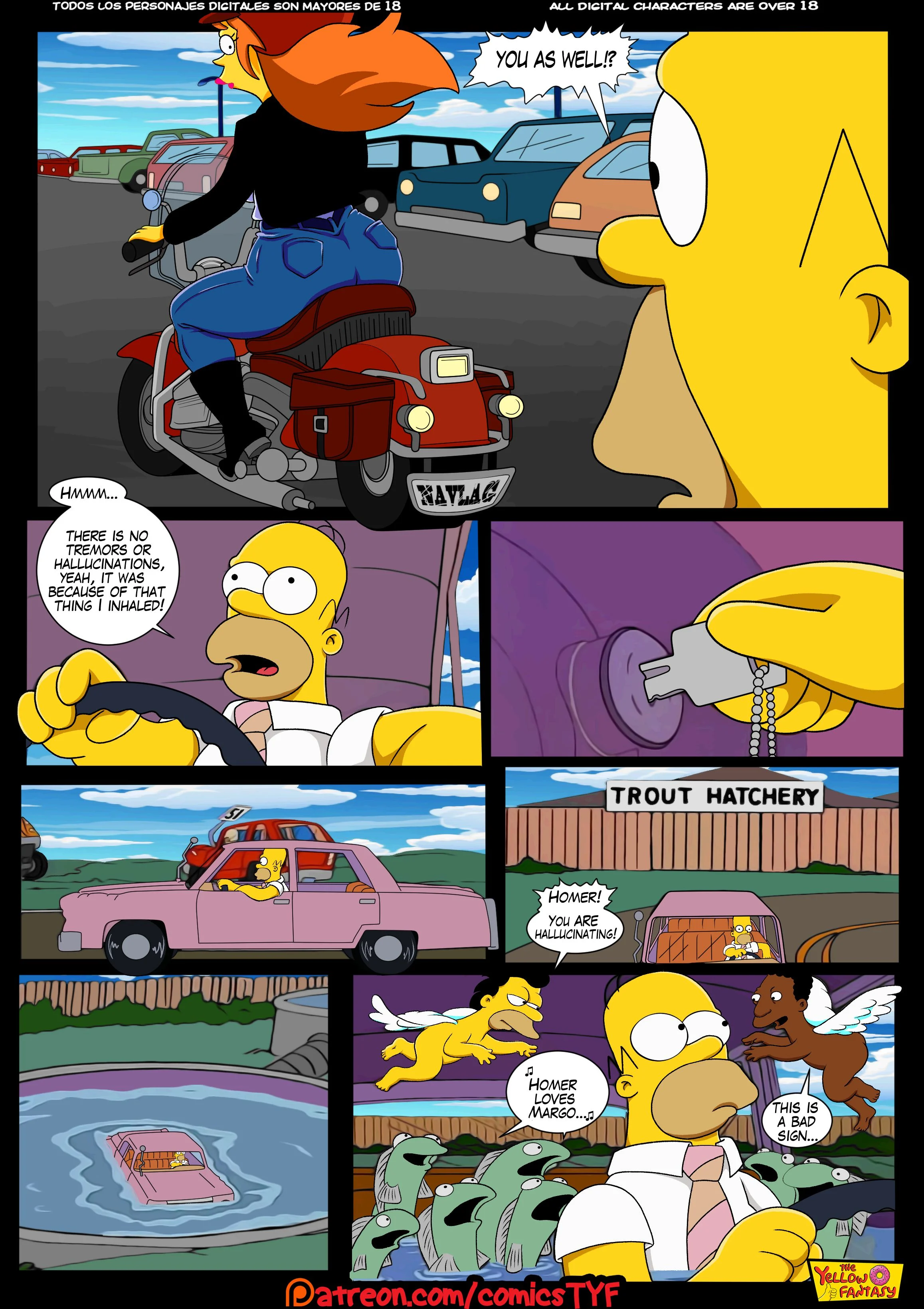 The Pastime (The Simpsons) [The Yellow Fantasy , Croc] Radioactive Love - Chapter 2 - Page 5