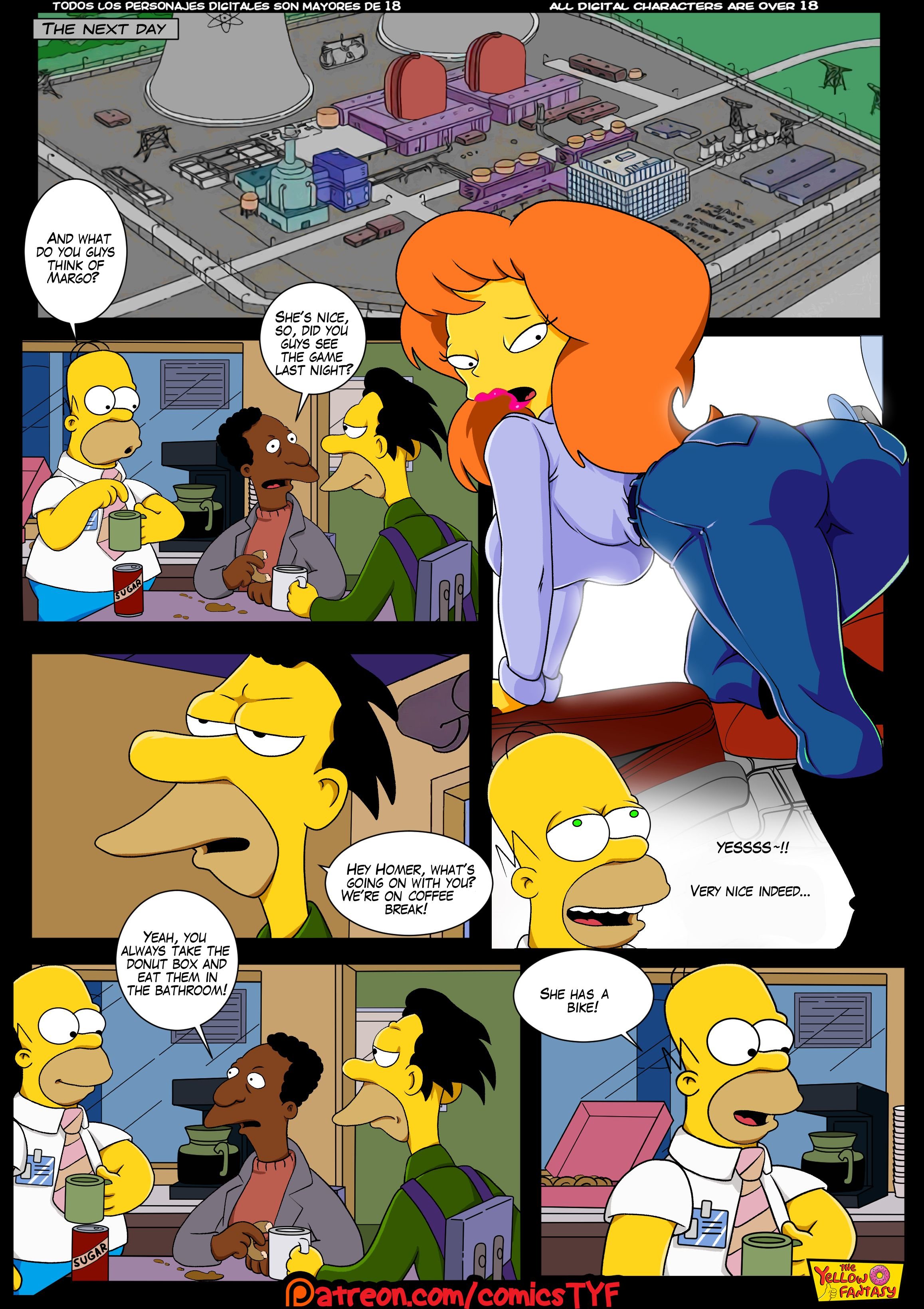 The Pastime (The Simpsons) [The Yellow Fantasy , Croc] Radioactive Love - Chapter 2 - Page 6