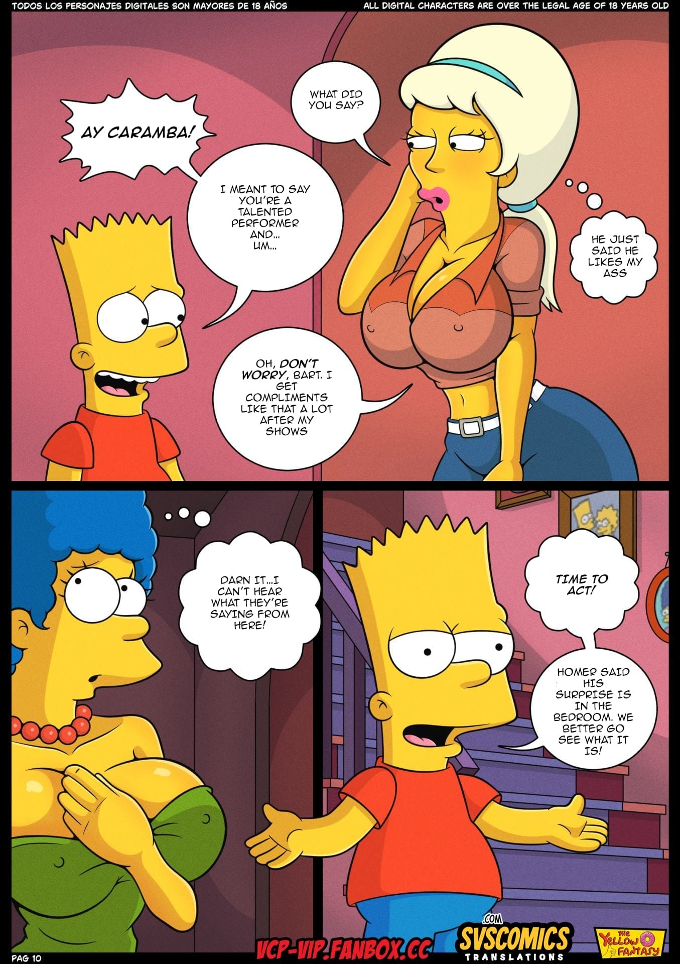The Pastime (The Simpsons) [The Yellow Fantasy , Croc] Marge's Revenge - Chapter 20 - Page 11