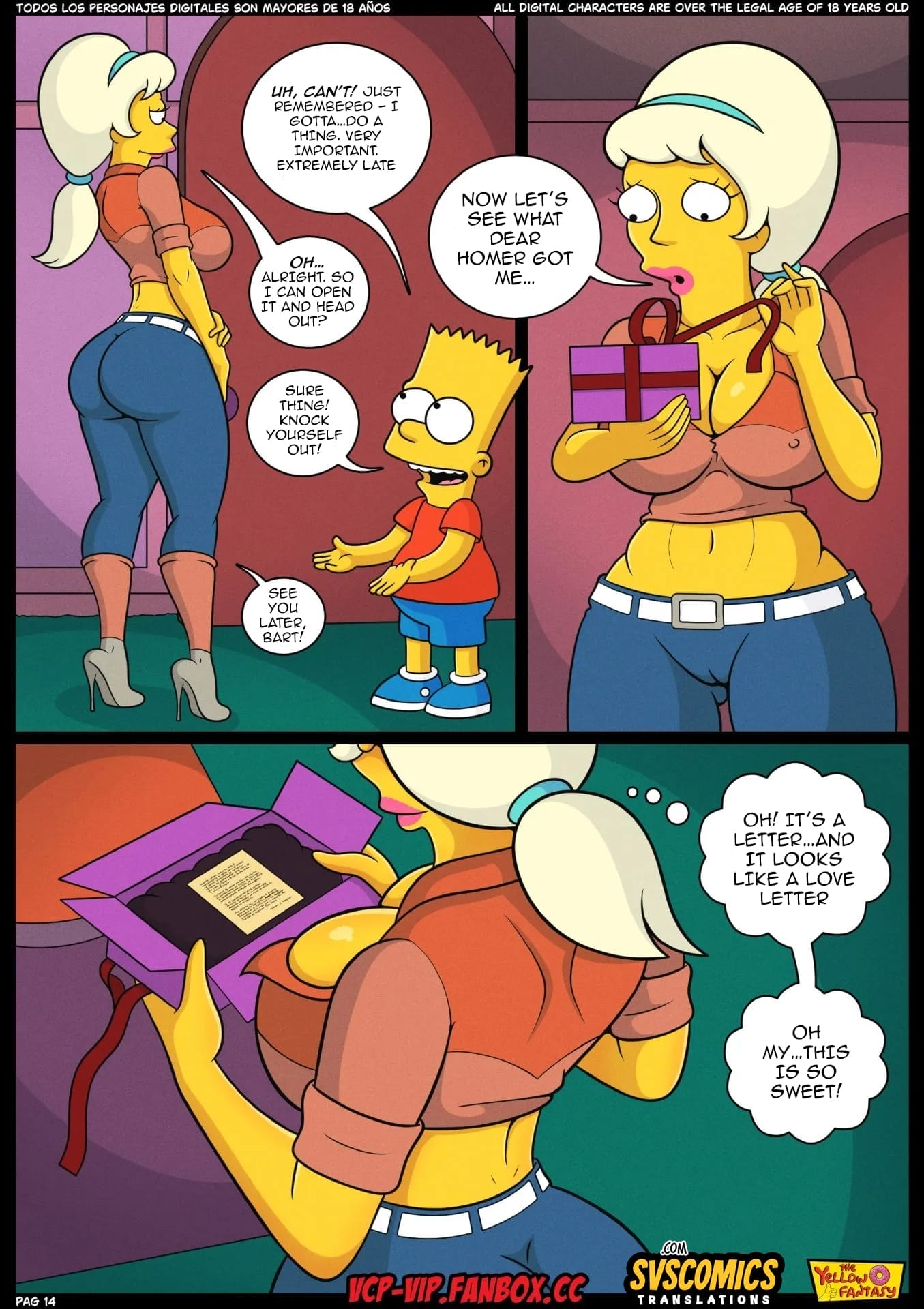 The Pastime (The Simpsons) [The Yellow Fantasy , Croc] Marge's Revenge - Chapter 20 - Page 14