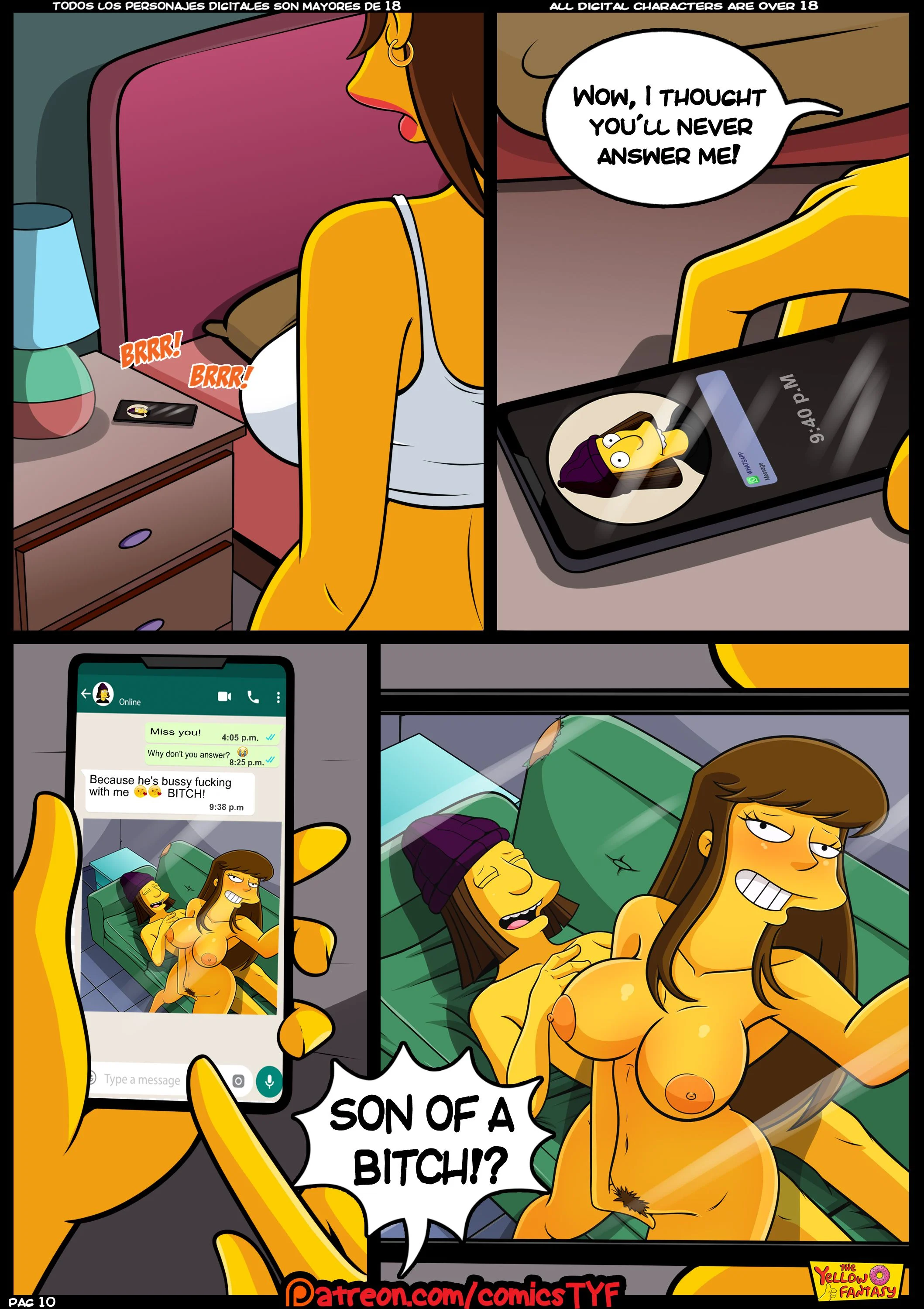 The Pastime (The Simpsons) [The Yellow Fantasy , Croc] The Reunion - Chapter 3 - Page 12