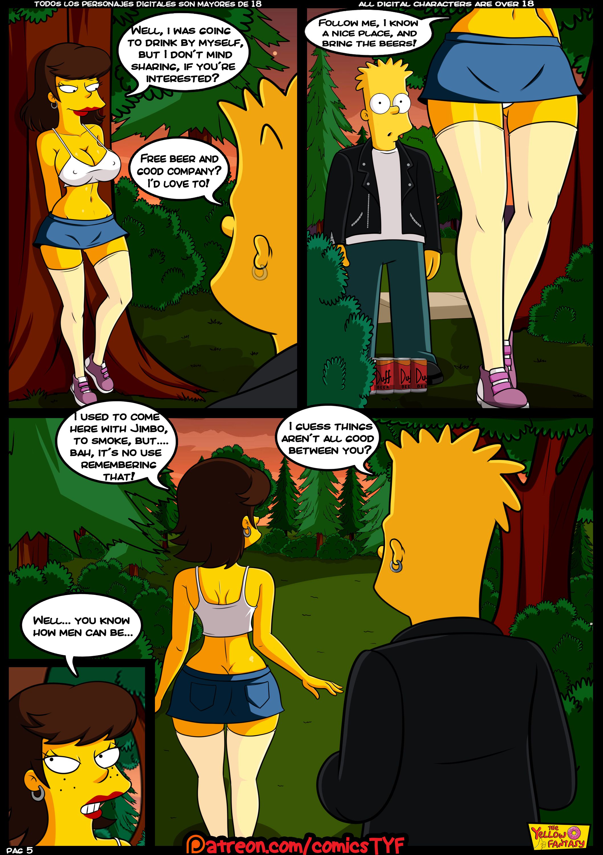 The Pastime (The Simpsons) [The Yellow Fantasy , Croc] The Reunion - Chapter 3 - Page 7