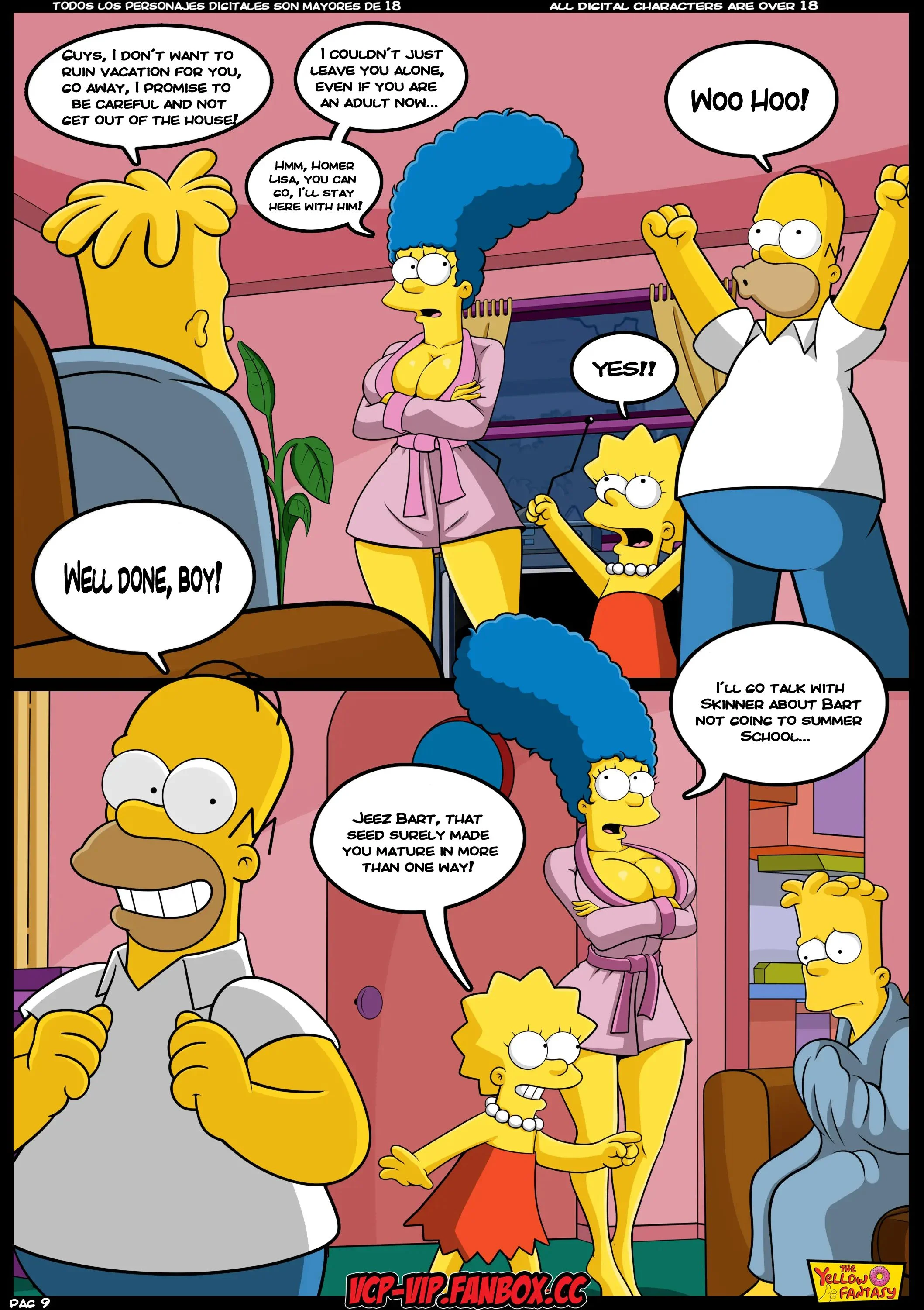 The Pastime (The Simpsons) [The Yellow Fantasy , Croc] From Ten To Twenty Something - Chapter 4 - Page 10