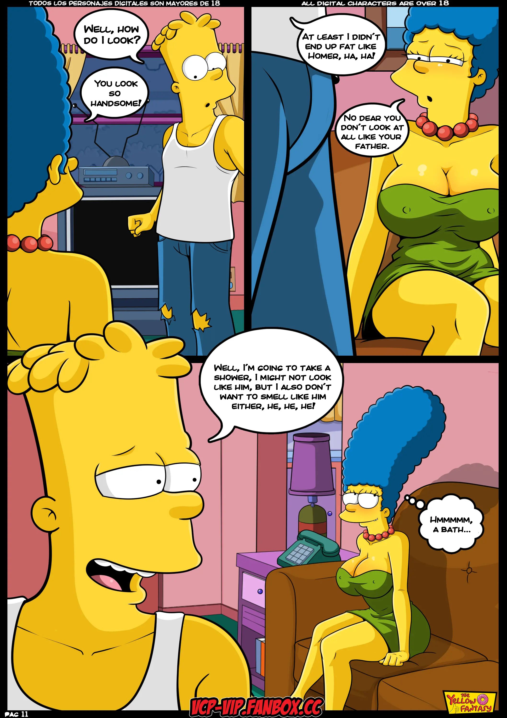 The Pastime (The Simpsons) [The Yellow Fantasy , Croc] From Ten To Twenty Something - Chapter 4 - Page 12