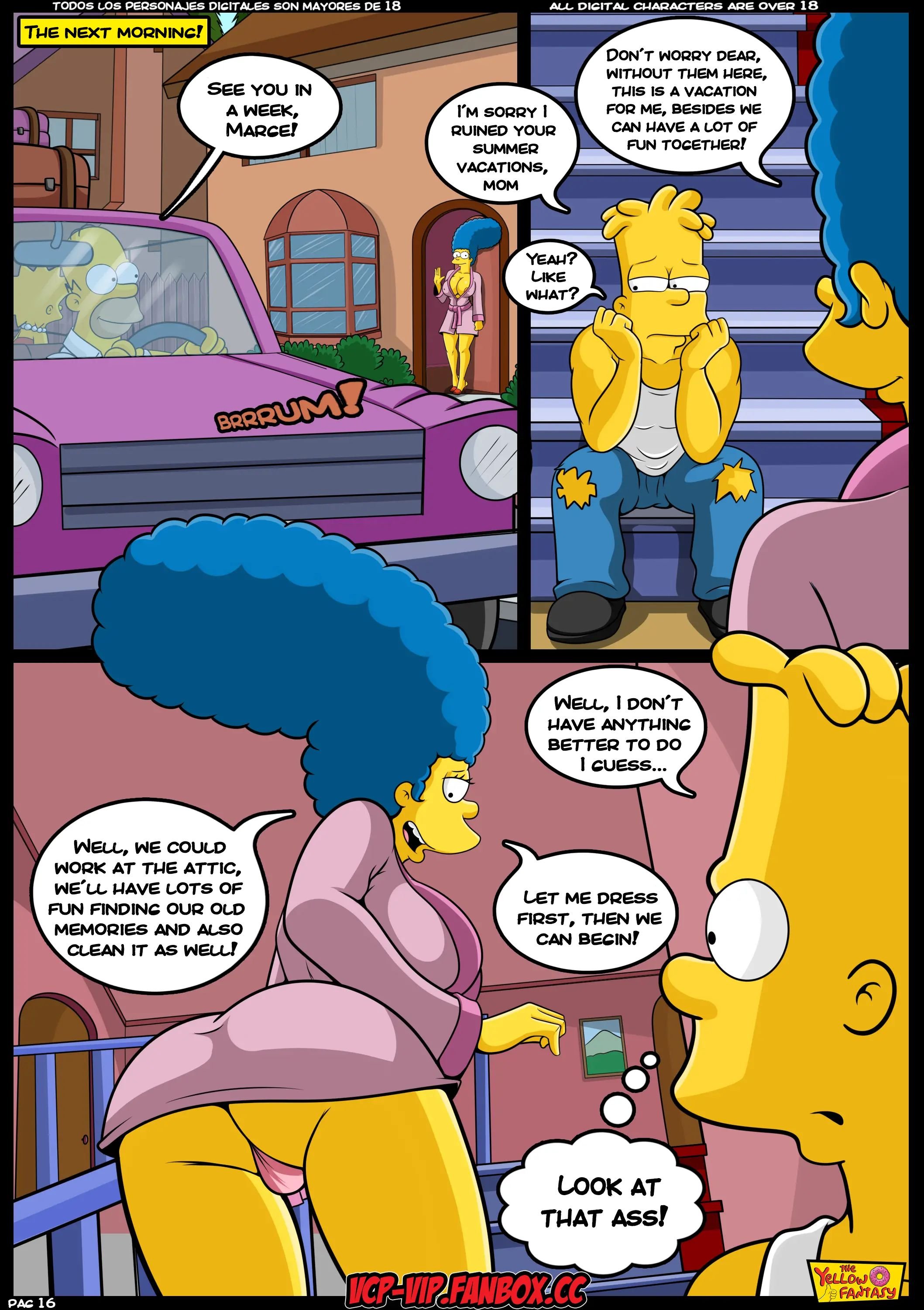 The Pastime (The Simpsons) [The Yellow Fantasy , Croc] From Ten To Twenty Something - Chapter 4 - Page 17