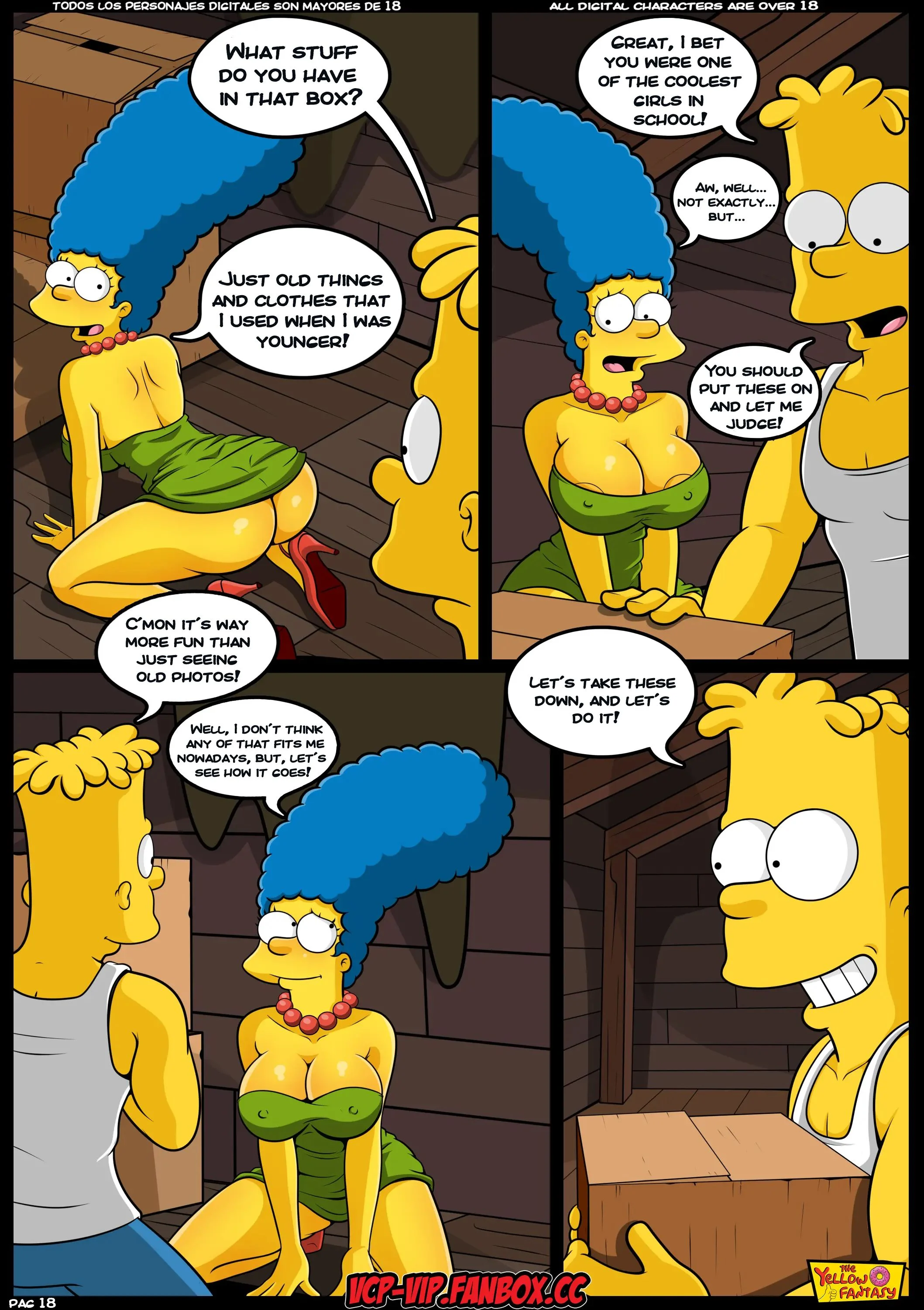 The Pastime (The Simpsons) [The Yellow Fantasy , Croc] From Ten To Twenty Something - Chapter 4 - Page 19