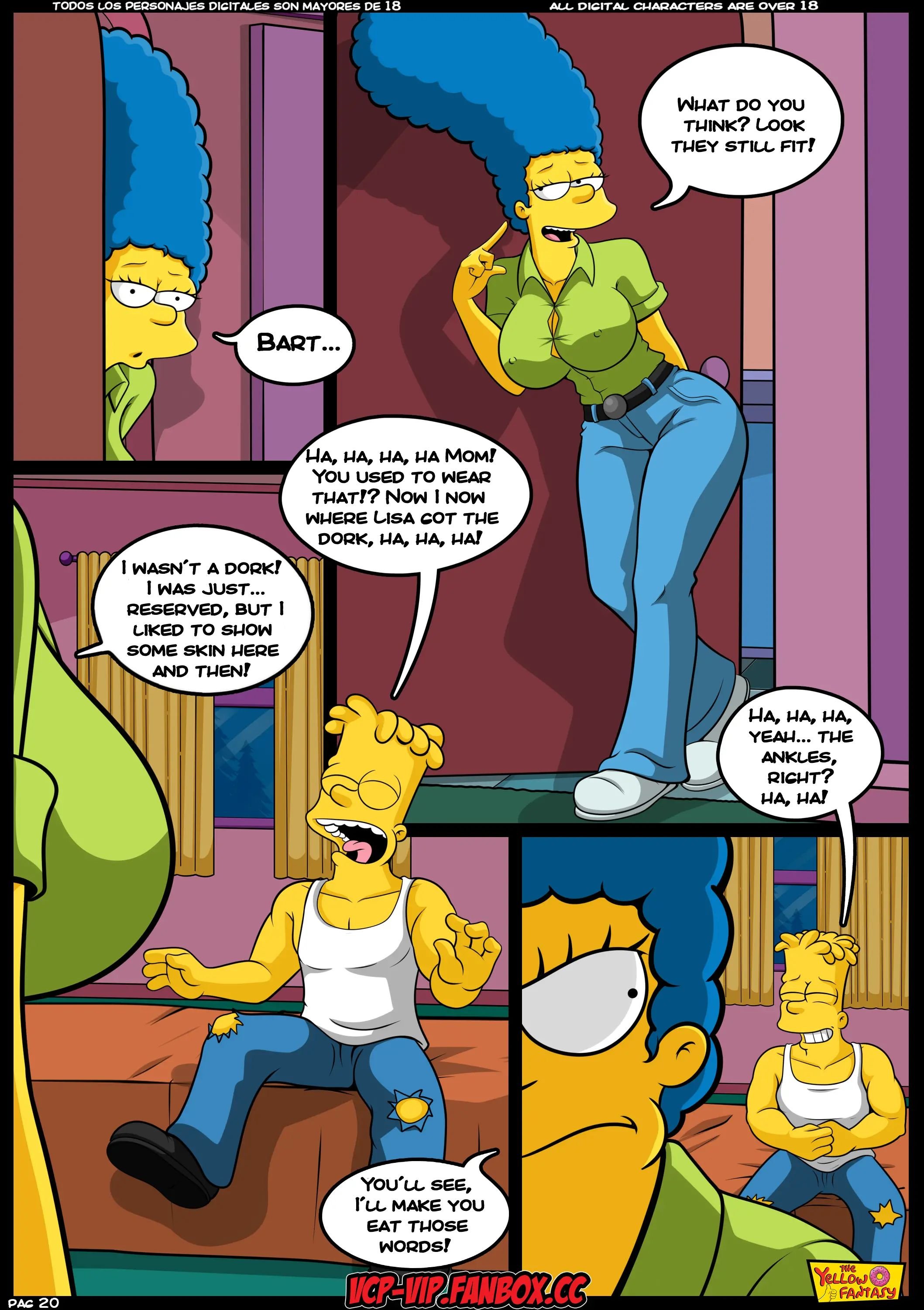 The Pastime (The Simpsons) [The Yellow Fantasy , Croc] From Ten To Twenty Something - Chapter 4 - Page 21