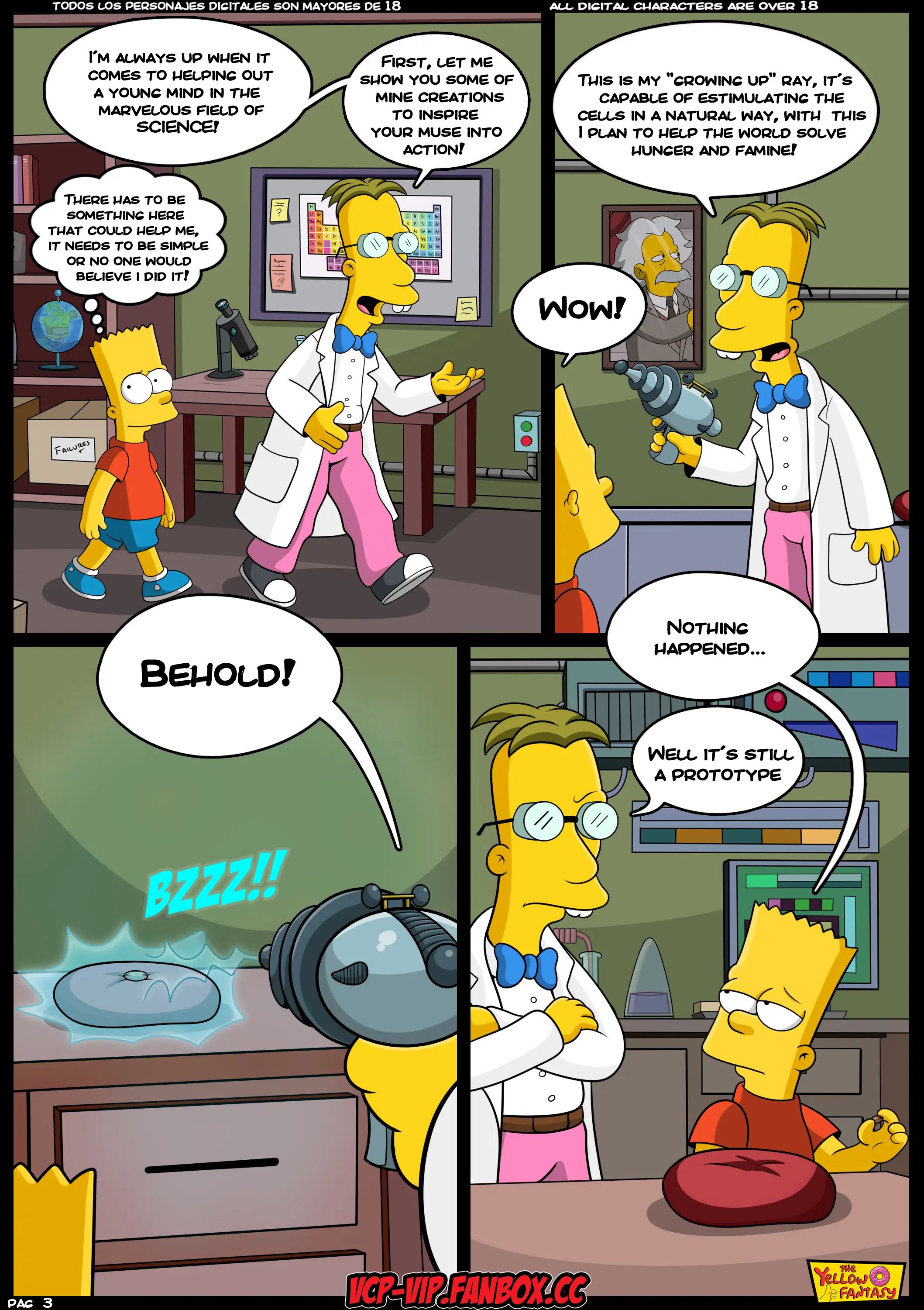 The Pastime (The Simpsons) [The Yellow Fantasy , Croc] From Ten To Twenty Something - Chapter 4 - Page 4