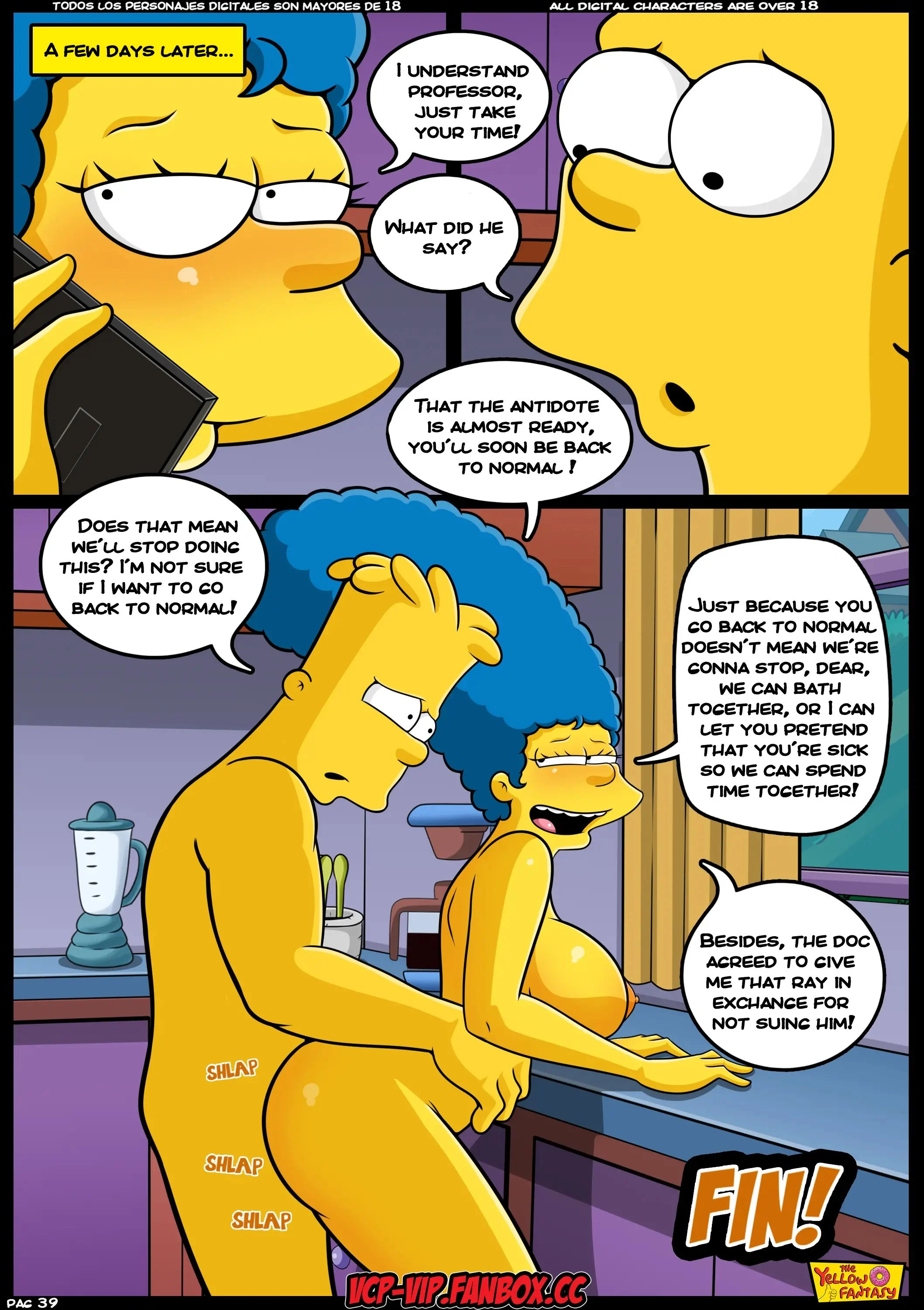 The Pastime (The Simpsons) [The Yellow Fantasy , Croc] From Ten To Twenty Something - Chapter 4 - Page 40
