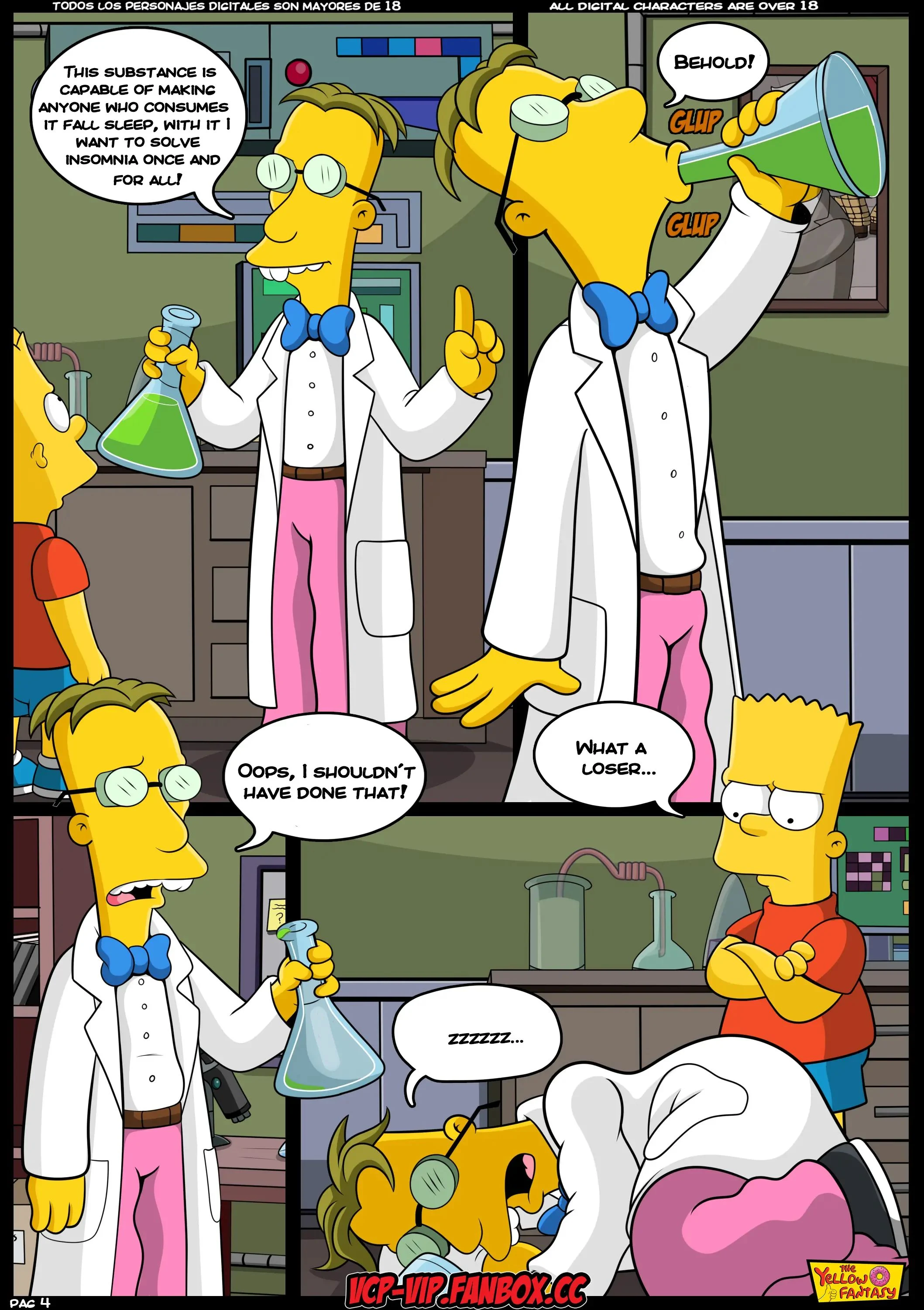 The Pastime (The Simpsons) [The Yellow Fantasy , Croc] From Ten To Twenty Something - Chapter 4 - Page 5