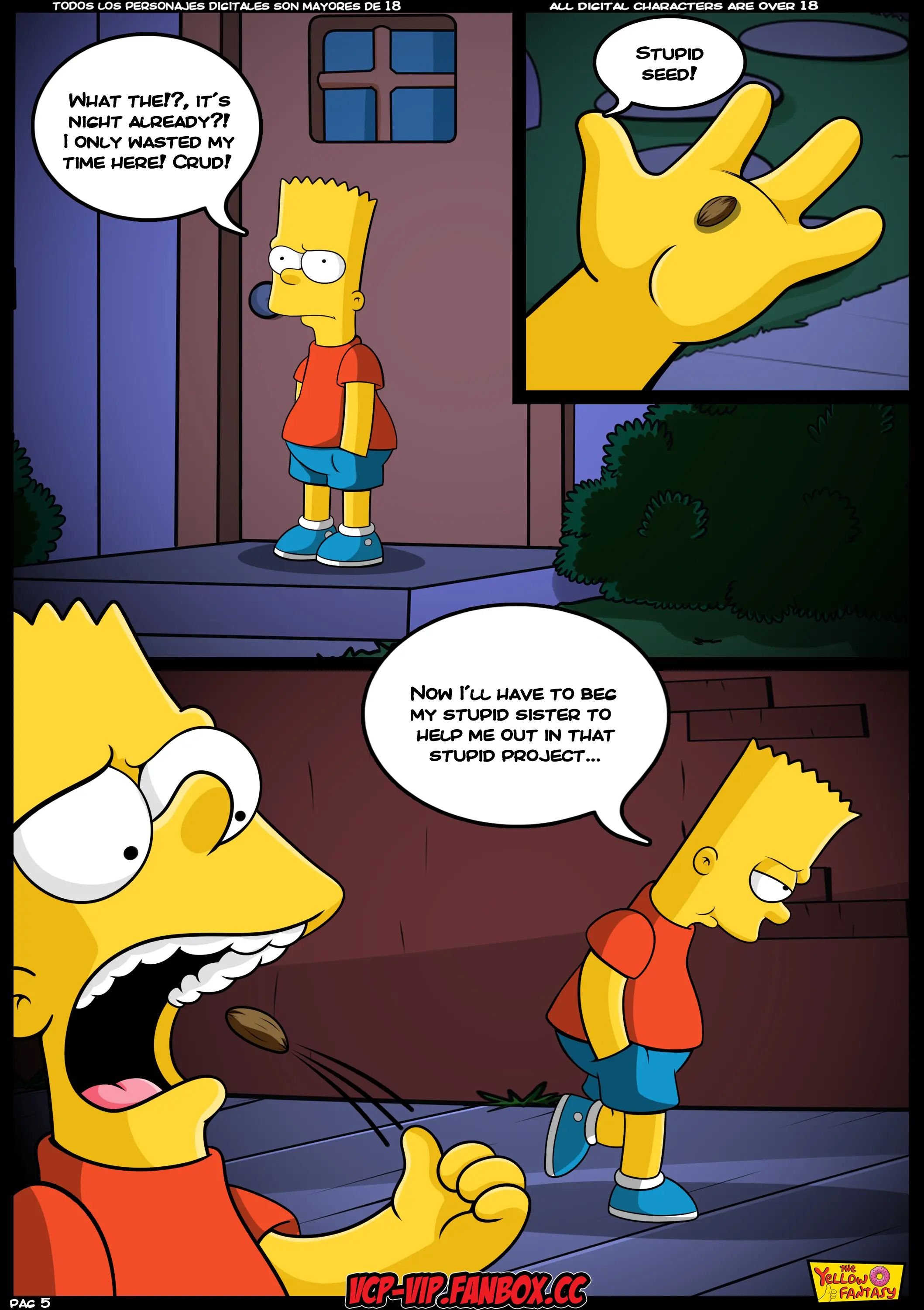 The Pastime (The Simpsons) [The Yellow Fantasy , Croc] From Ten To Twenty Something - Chapter 4 - Page 6