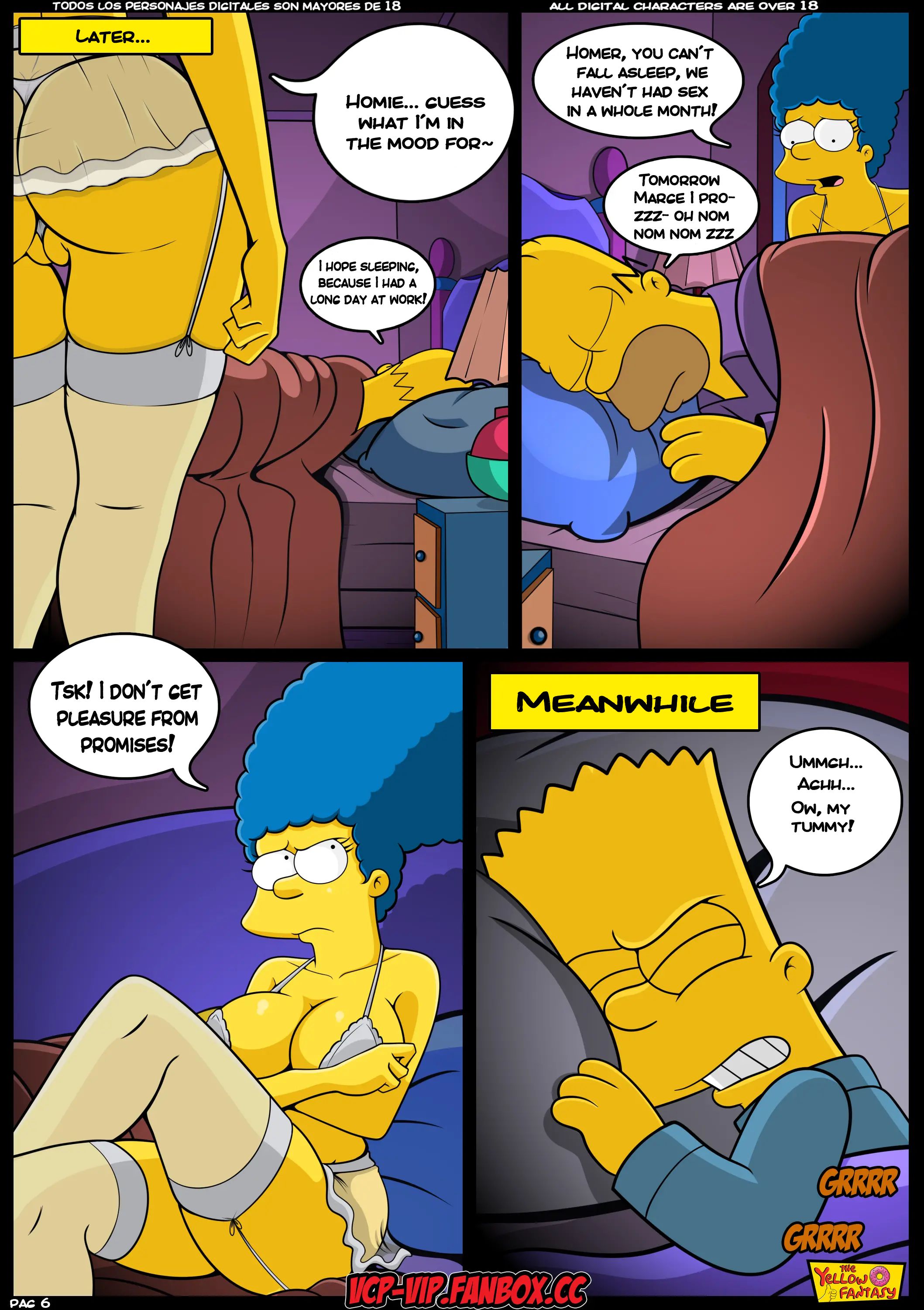 The Pastime (The Simpsons) [The Yellow Fantasy , Croc] From Ten To Twenty Something - Chapter 4 - Page 7