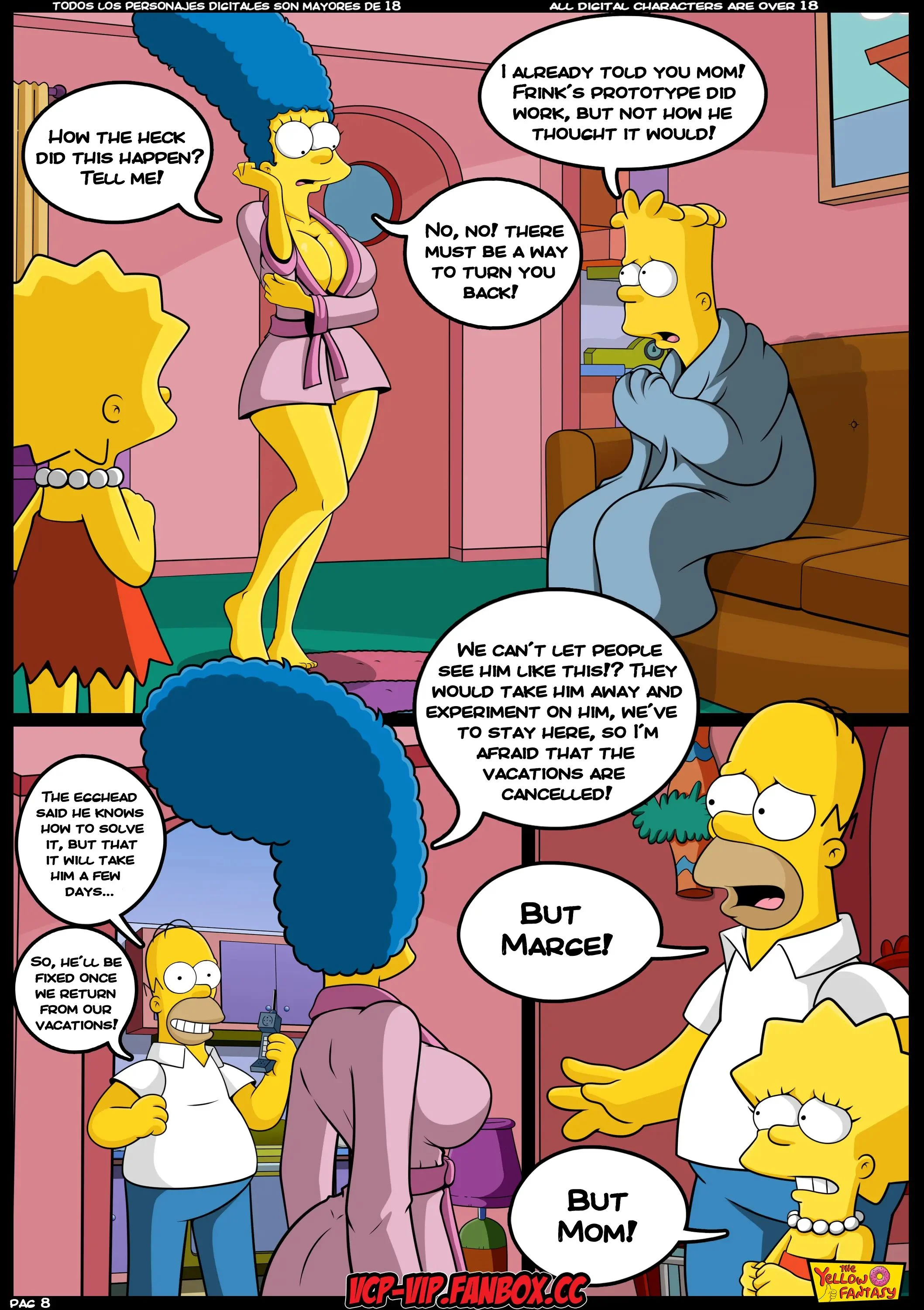 The Pastime (The Simpsons) [The Yellow Fantasy , Croc] From Ten To Twenty Something - Chapter 4 - Page 9