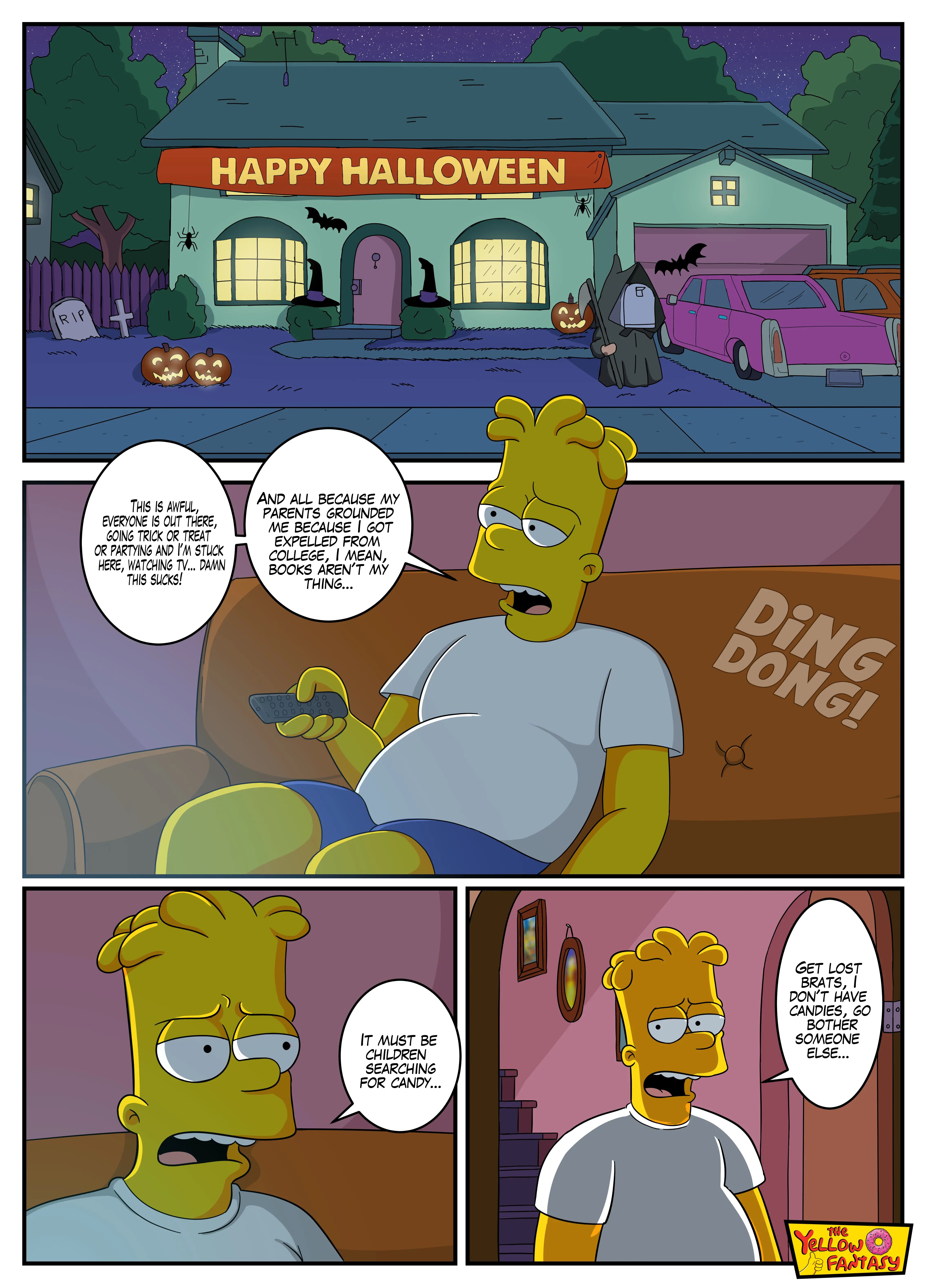The Pastime (The Simpsons) [The Yellow Fantasy , Croc] Halloween Special - Chapter 5 - Page 2