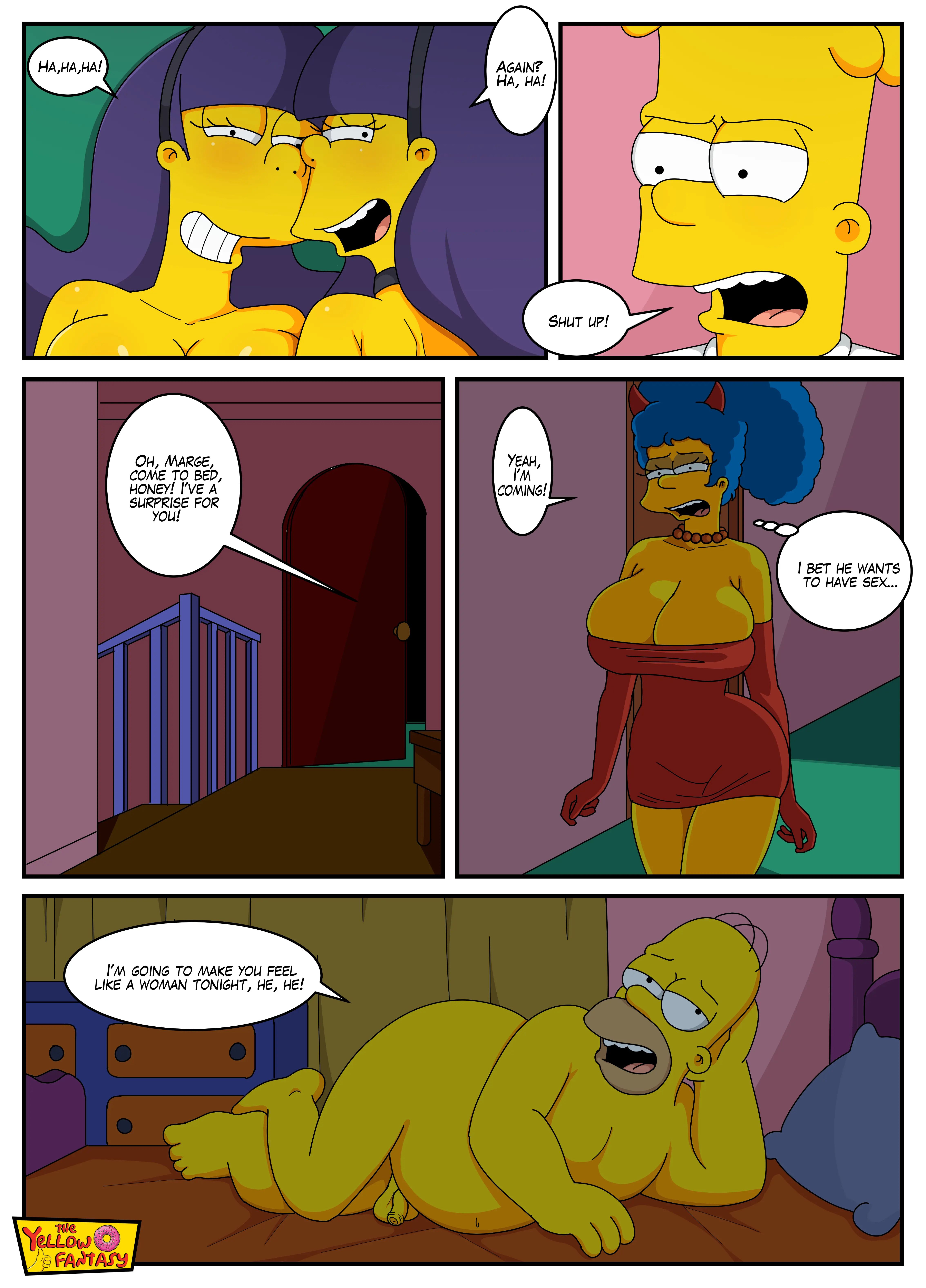 The Pastime (The Simpsons) [The Yellow Fantasy , Croc] Halloween Special - Chapter 5 - Page 8