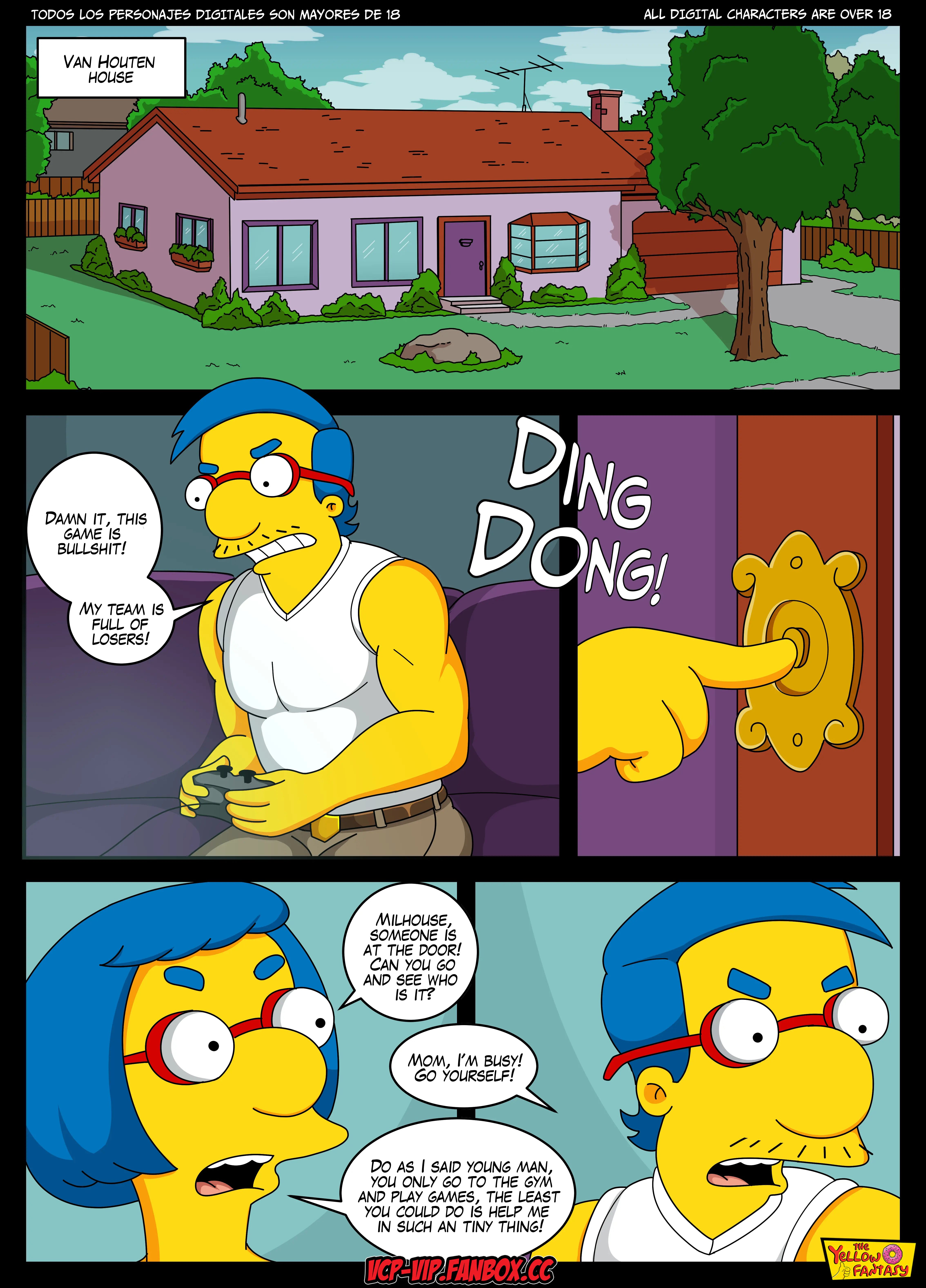 The Pastime (The Simpsons) [The Yellow Fantasy , Croc] Annika Van Houten - Chapter 6 - Page 2
