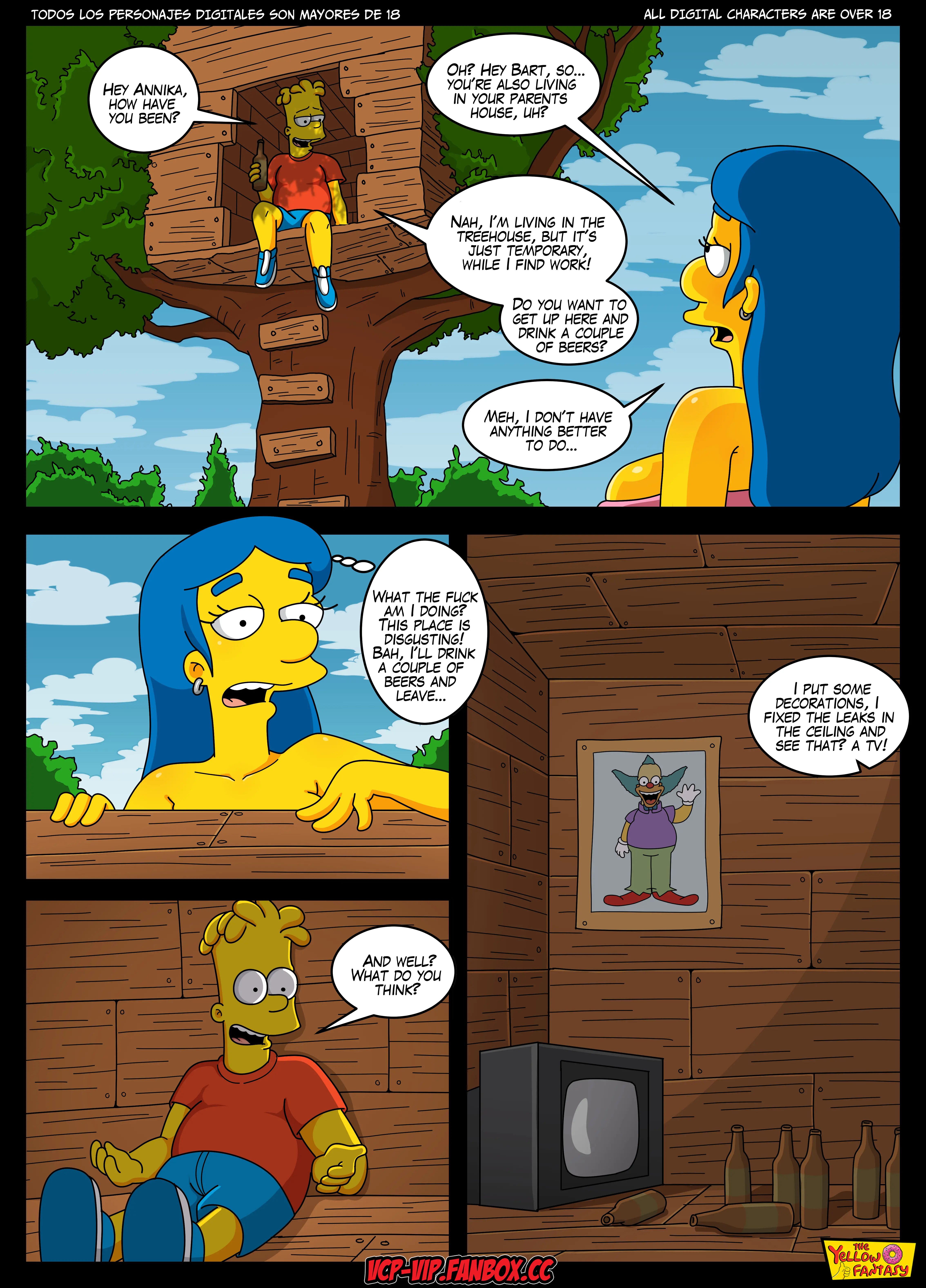 The Pastime (The Simpsons) [The Yellow Fantasy , Croc] Annika Van Houten - Chapter 6 - Page 5