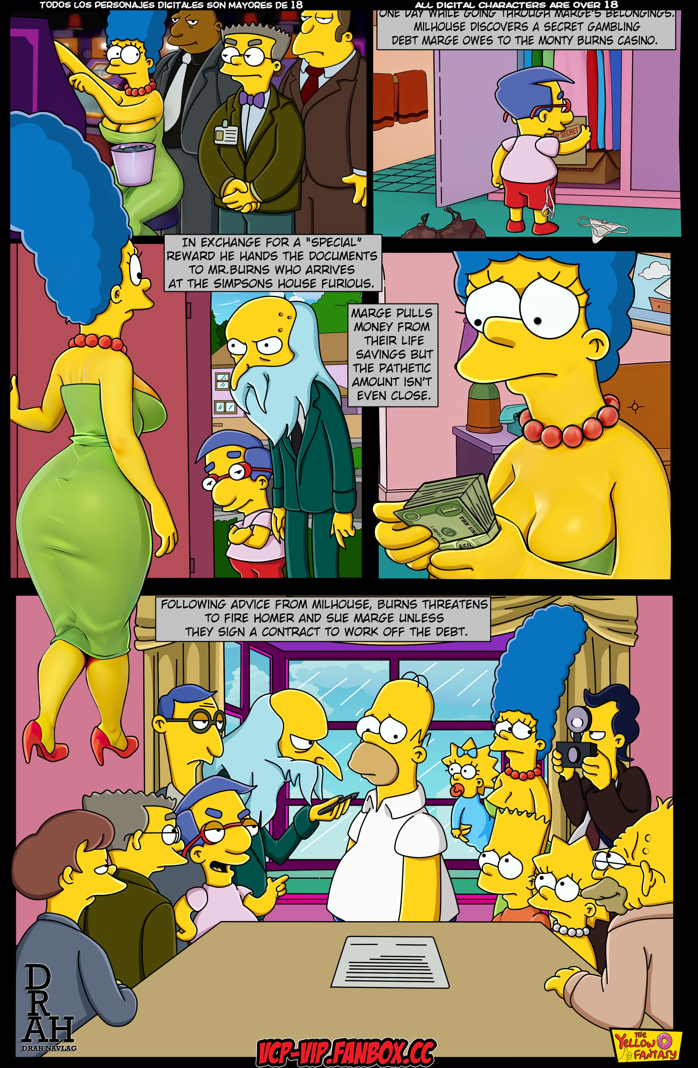 The Pastime (The Simpsons) [The Yellow Fantasy , Croc] The House Always Wins - Chapter 7 - Page 2